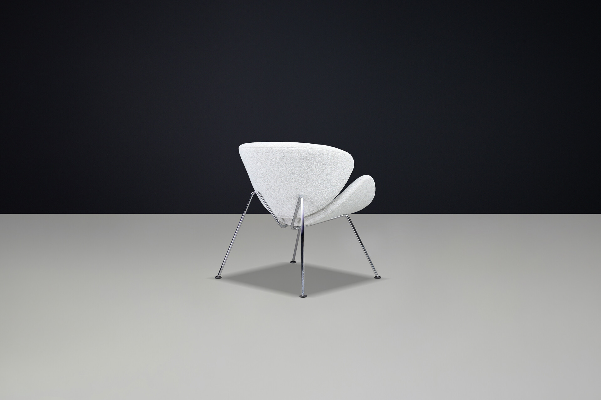 Pierre Paulin “Slice” Lounge Bouclé Chair for Artifort, 1970s, The Netherlands Late-20th century