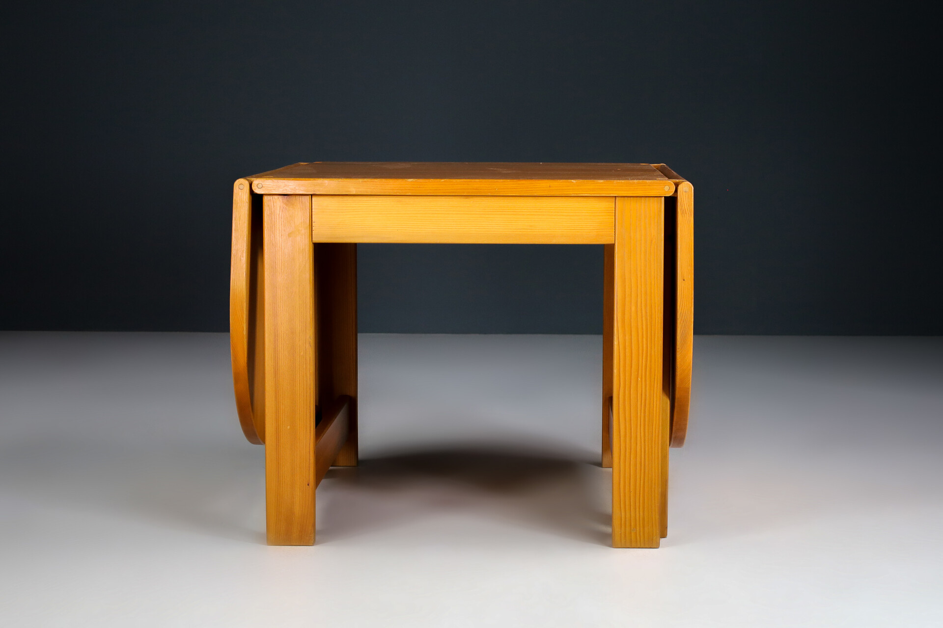 Pinewood Dining Table, France 1960s Mid-20th century