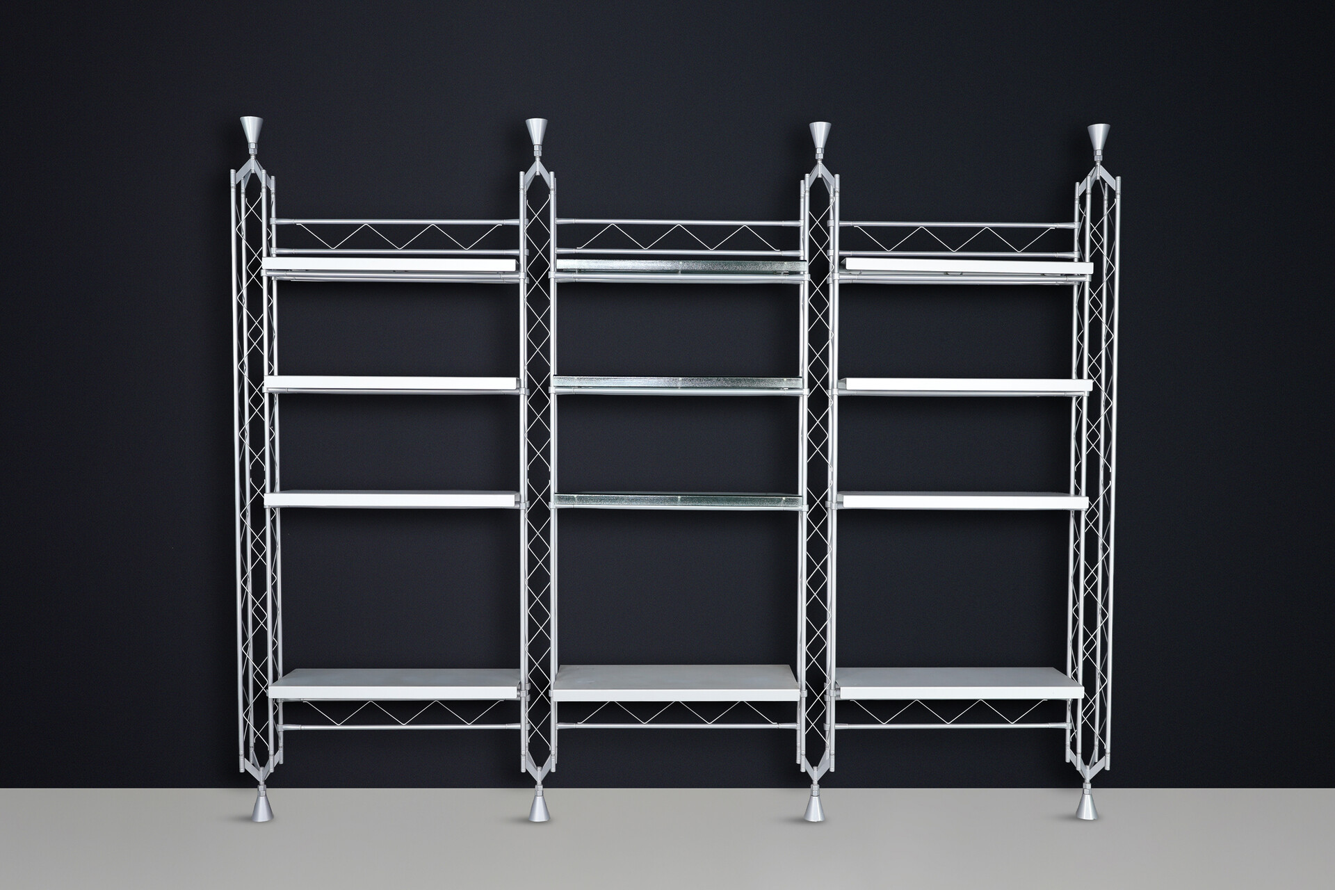 Post modern “Abracadabra” Shelving Unit by De Pas, D’Urbino & Lomazzi for Zerodisegnio Italy 1990 Late-20th century