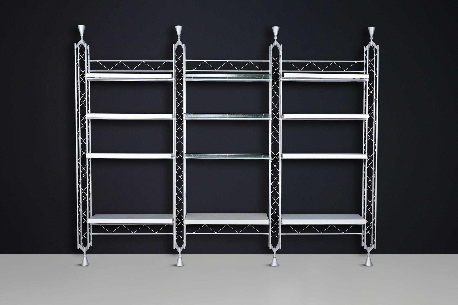 Post modern “Abracadabra” Shelving Unit by De Pas, D’Urbino & Lomazzi for Zerodisegnio Italy 1990 Late-20th century