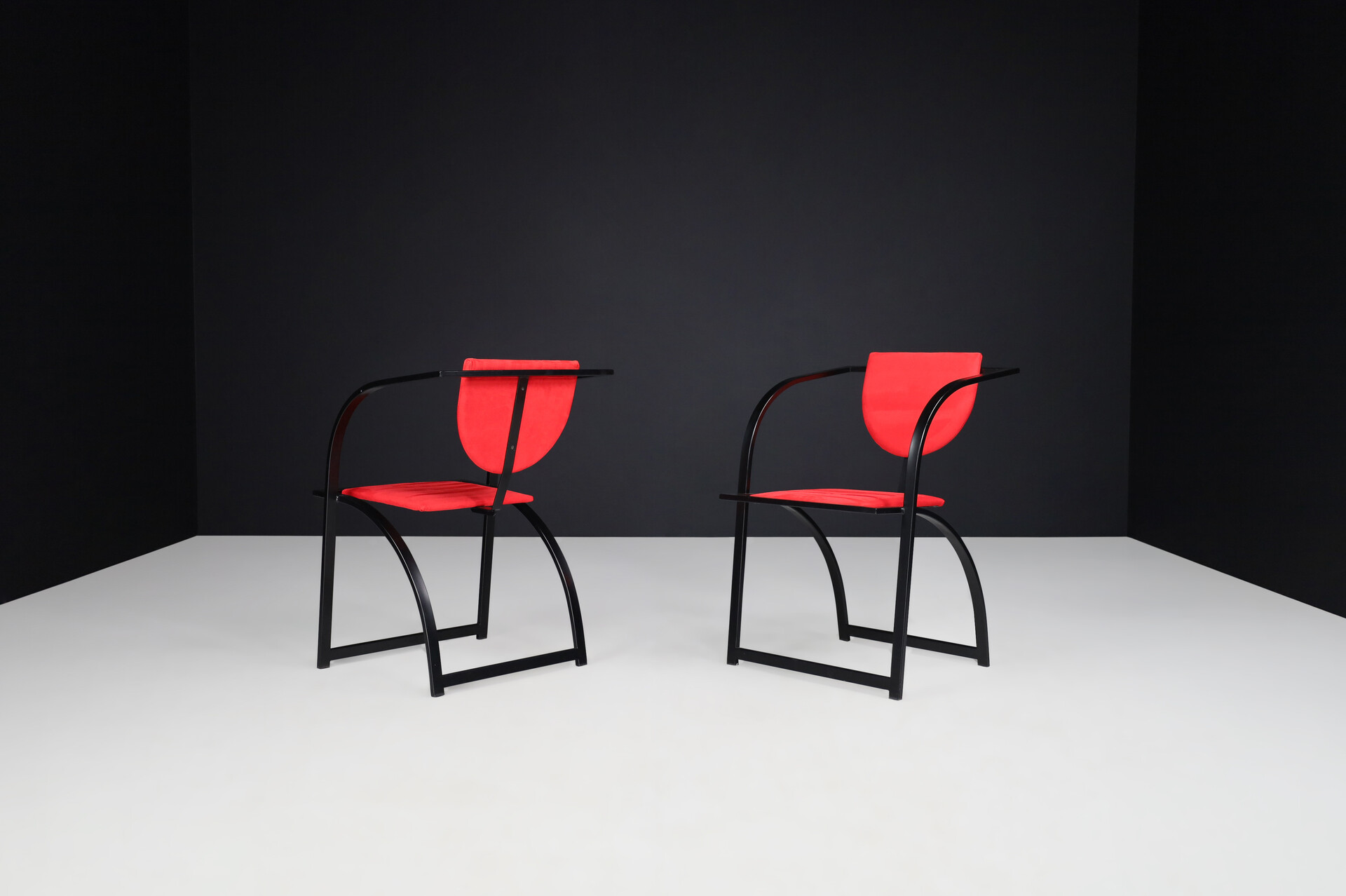 Post modern Armchairs From KFF Karl-Friedrich, Germany 1980s Late-20th century