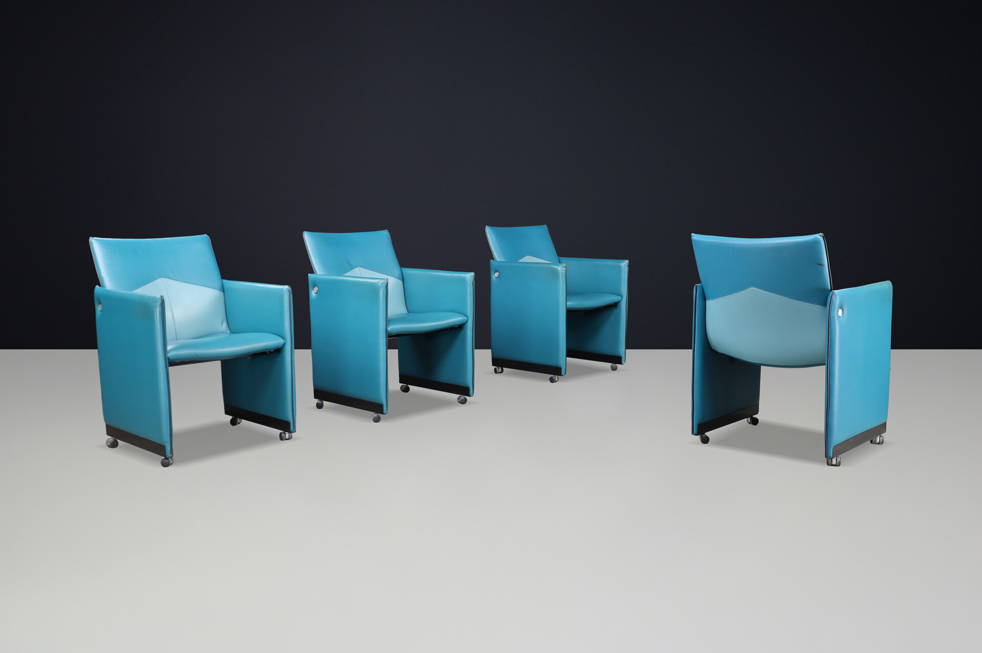 Post modern Montana Armchairs by Geoffrey Harcourt for Artifort, 1980s Late-20th century