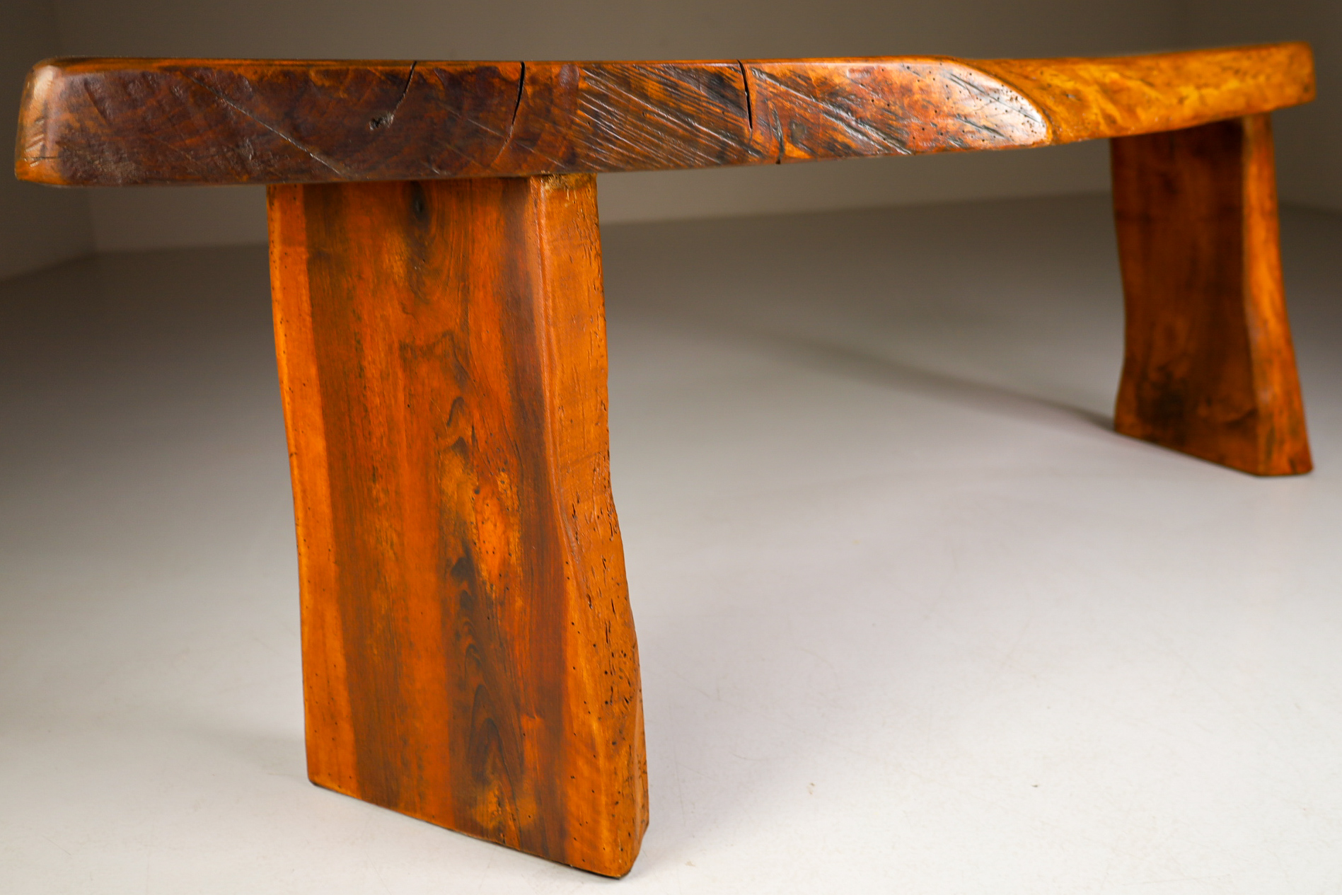 Primitive Elm Bench, France 1960 