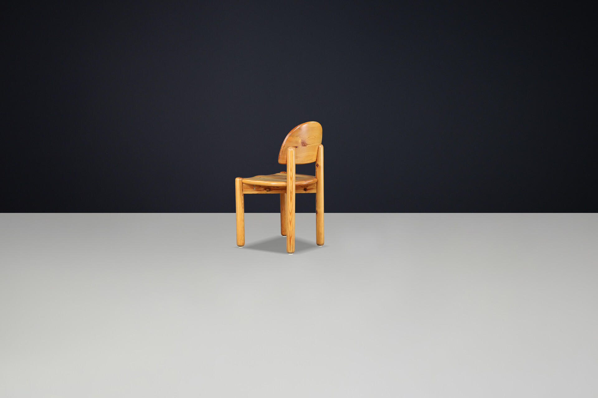 Rainer Daumiller Dining Chairs in Solid Pine for Hirtshals Sawmill, Denmark, 1970s Late-20th century