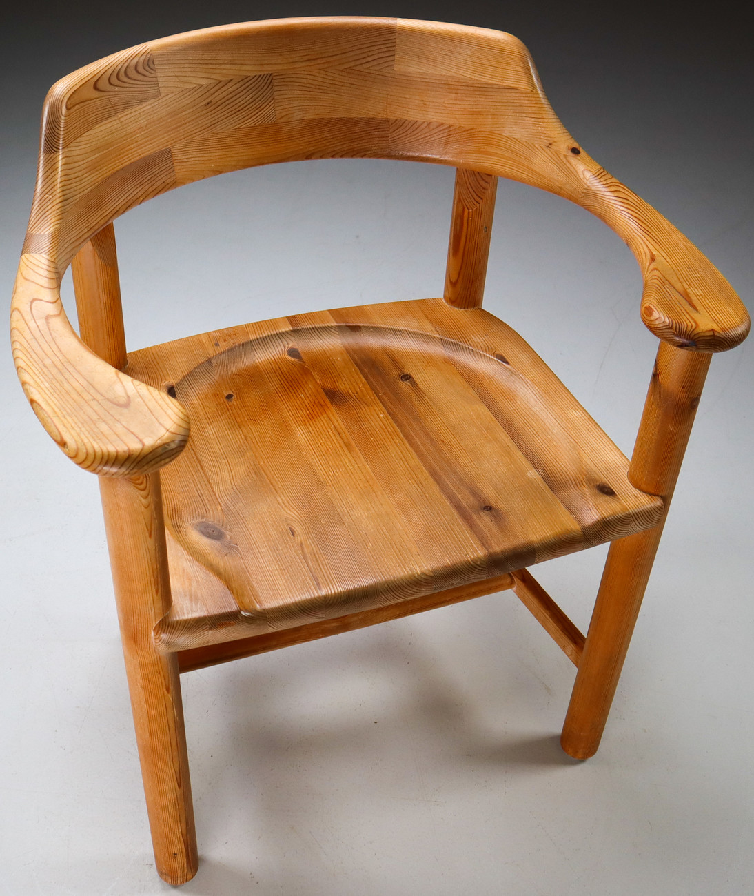 Rainer Daumiller Set of Six Pine Dining Chairs Denmark 1970s Mid-20th century
