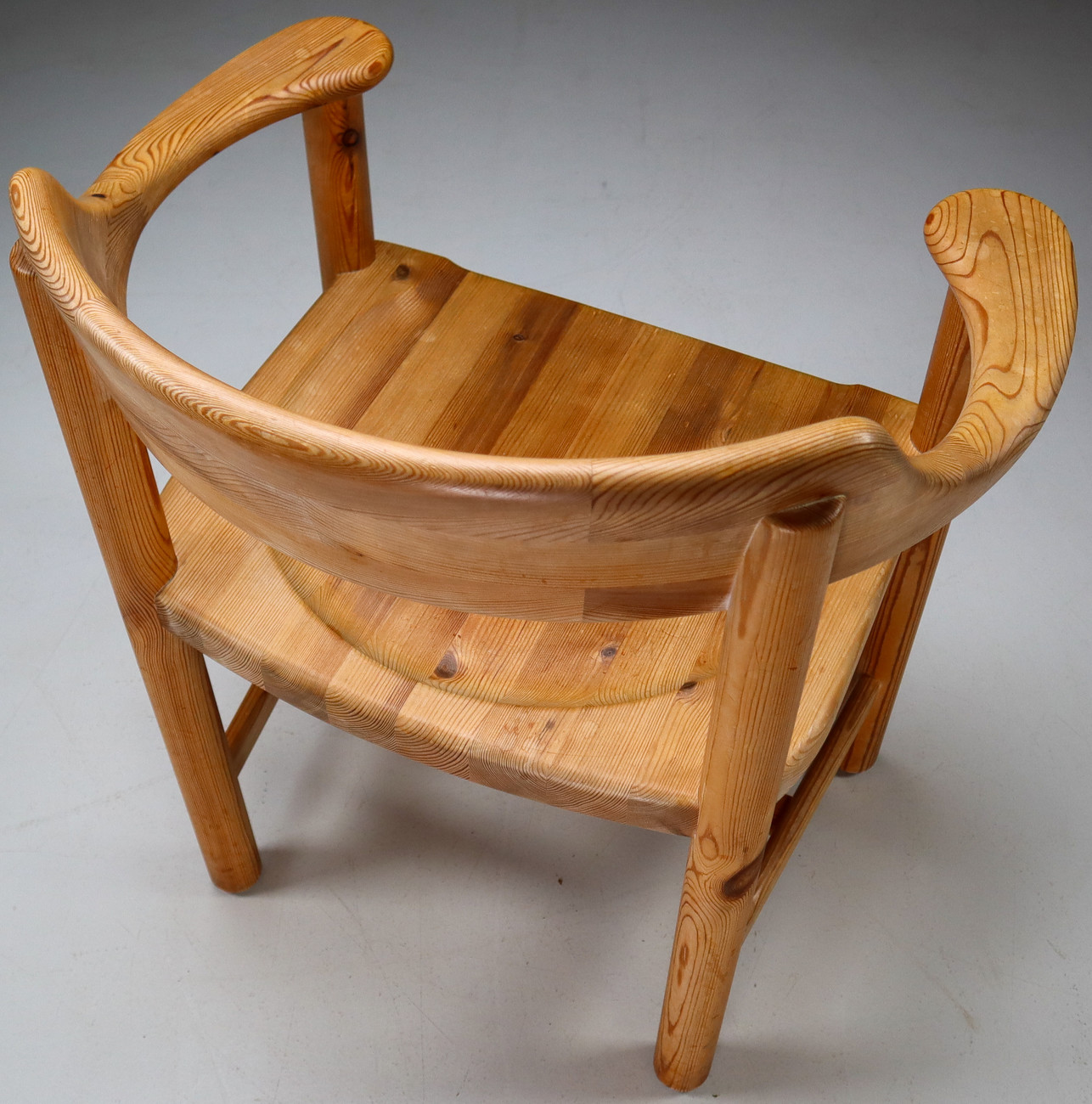 Rainer Daumiller Set of Six Pine Dining Chairs Denmark 1970s Mid-20th century