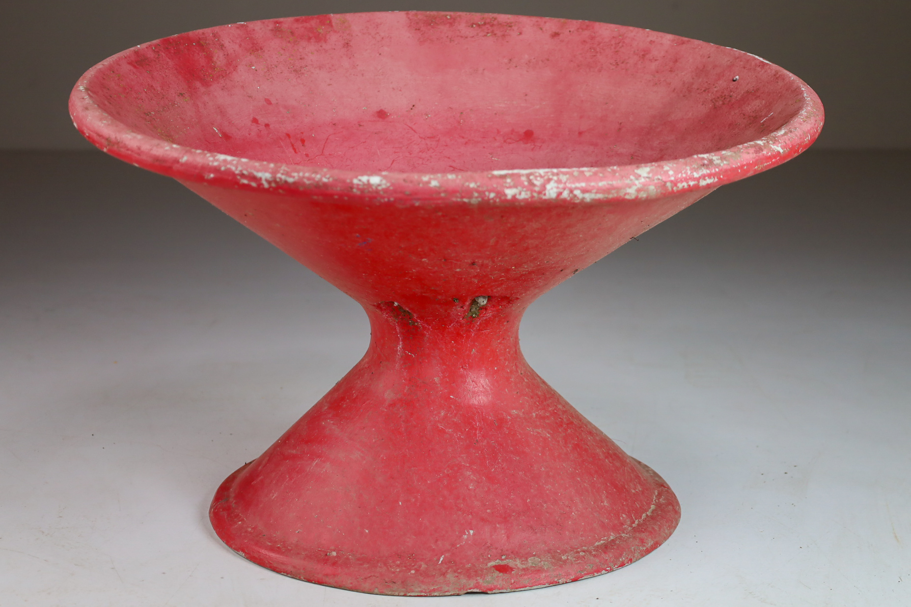 Red Willy Guhl Planter, Switserland 1970 Mid-20th century