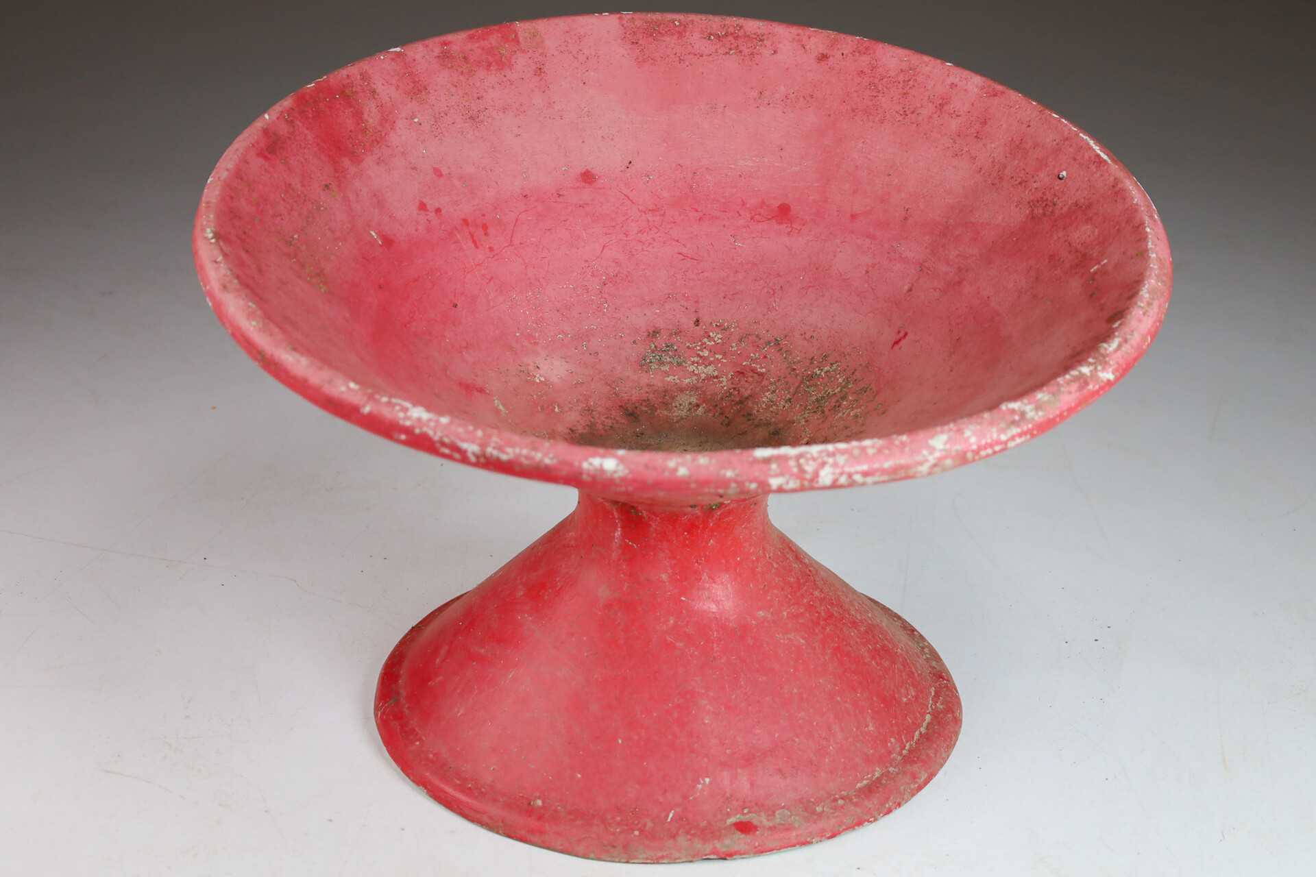 Red Willy Guhl Planter, Switserland 1970 Mid-20th century