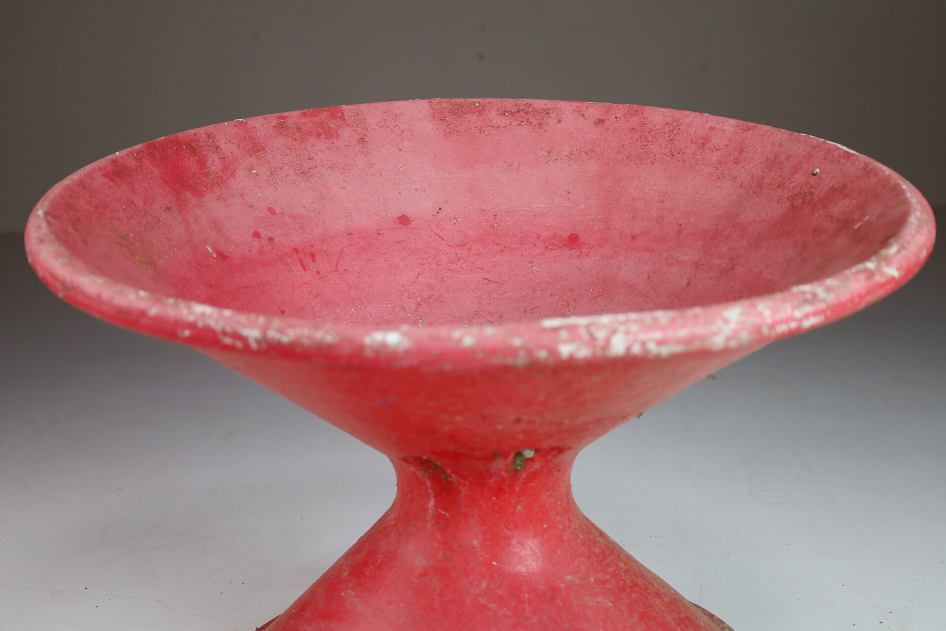 Red Willy Guhl Planter, Switserland 1970 Mid-20th century