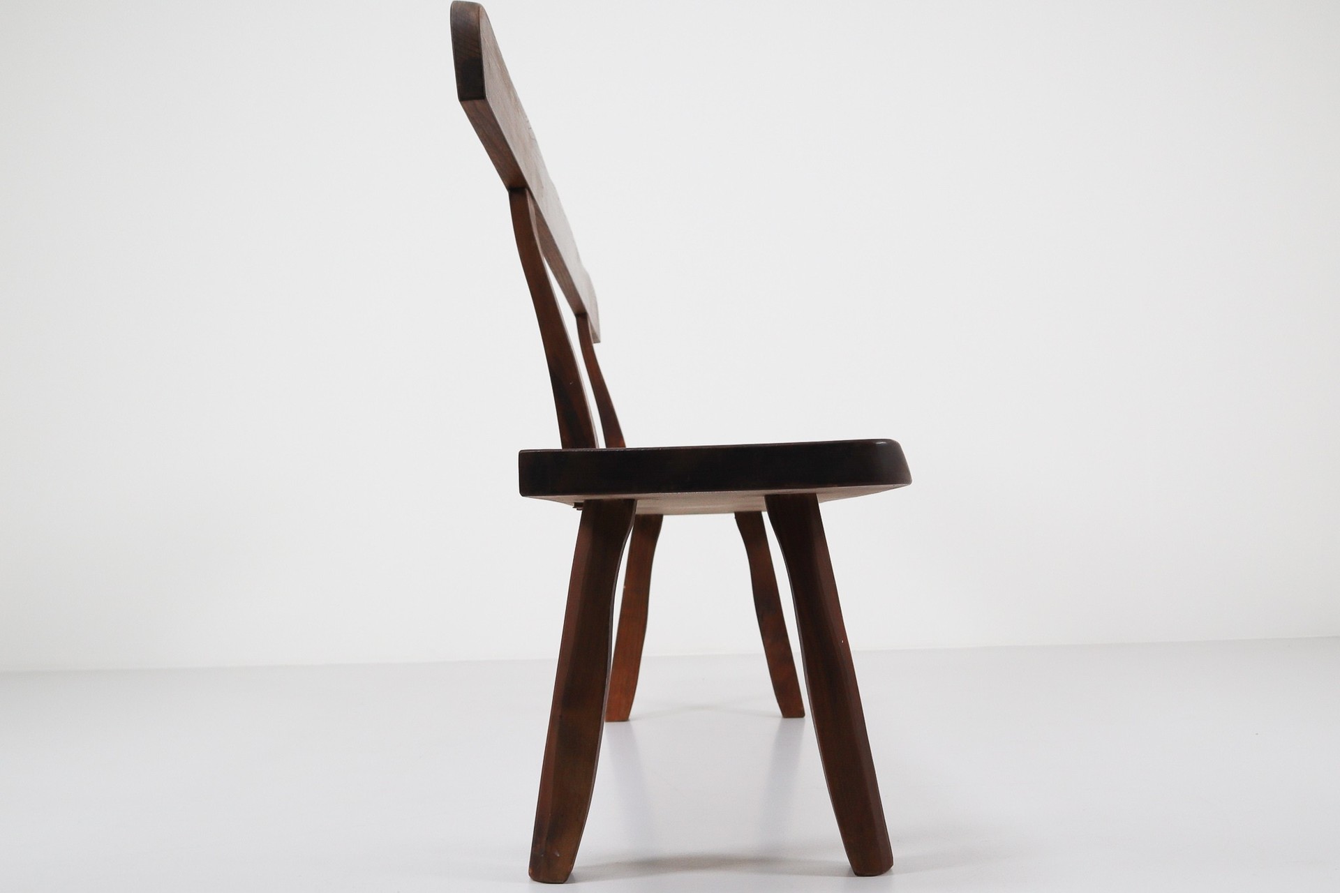 Robust Sculptural Bench by Olavi Hänninen for Mikko Nupponen, Finland, 1950s Mid-20th century