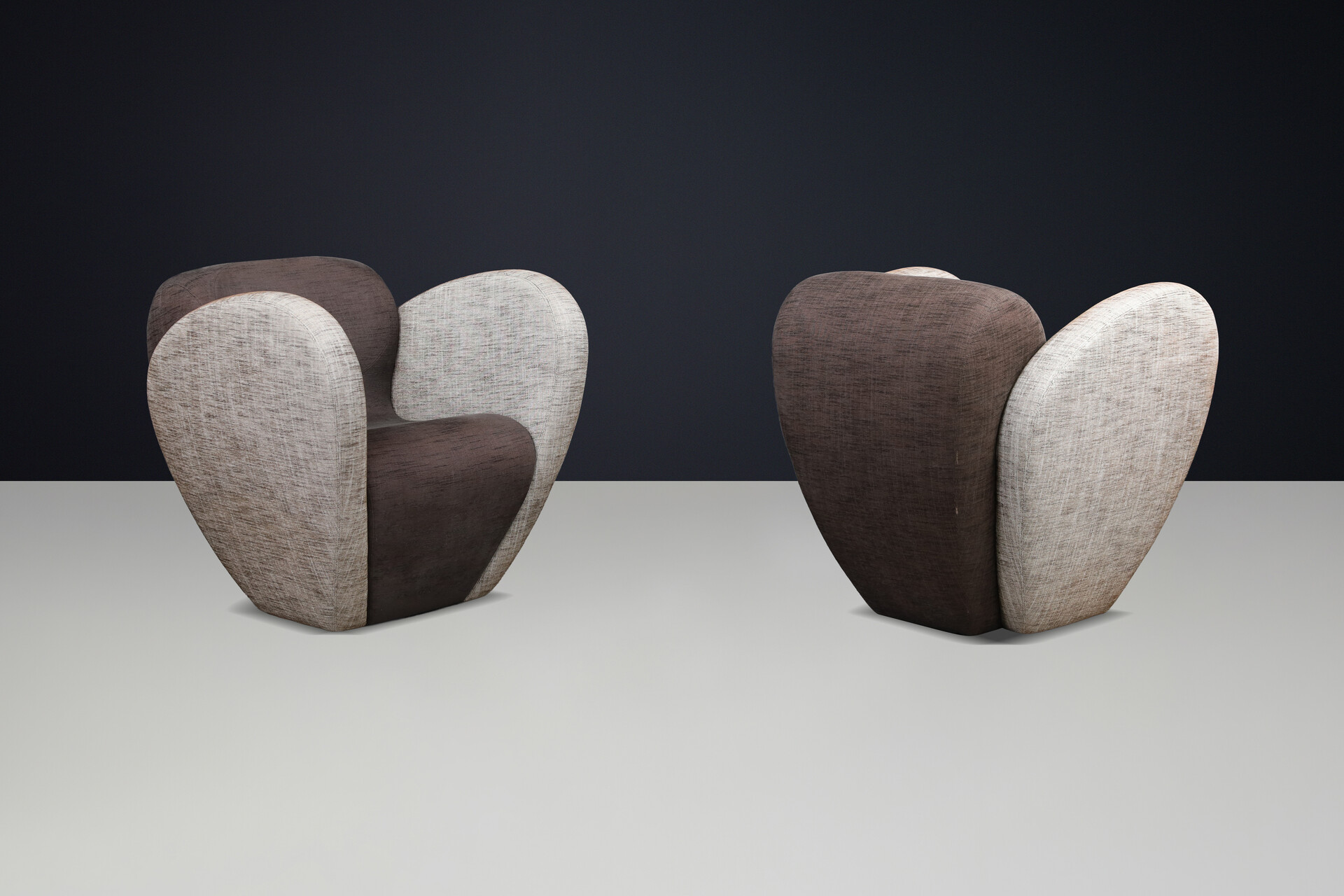 Ron Arad “Size Ten” Sculptural Lounge Chairs for Moroso, Italy, 1990s Late-20th century