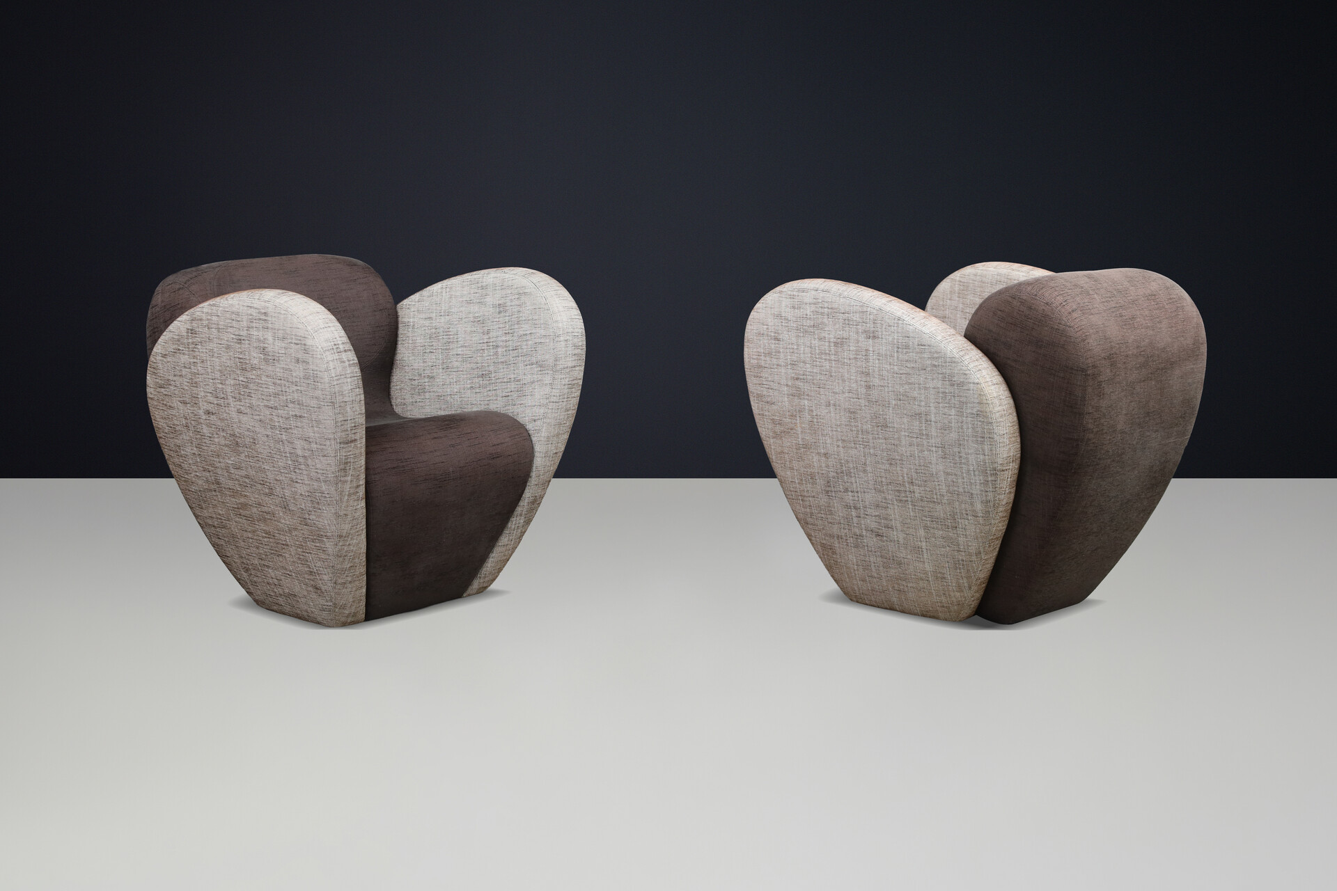 Ron Arad “Size Ten” Sculptural Lounge Chairs for Moroso, Italy, 1990s Late-20th century