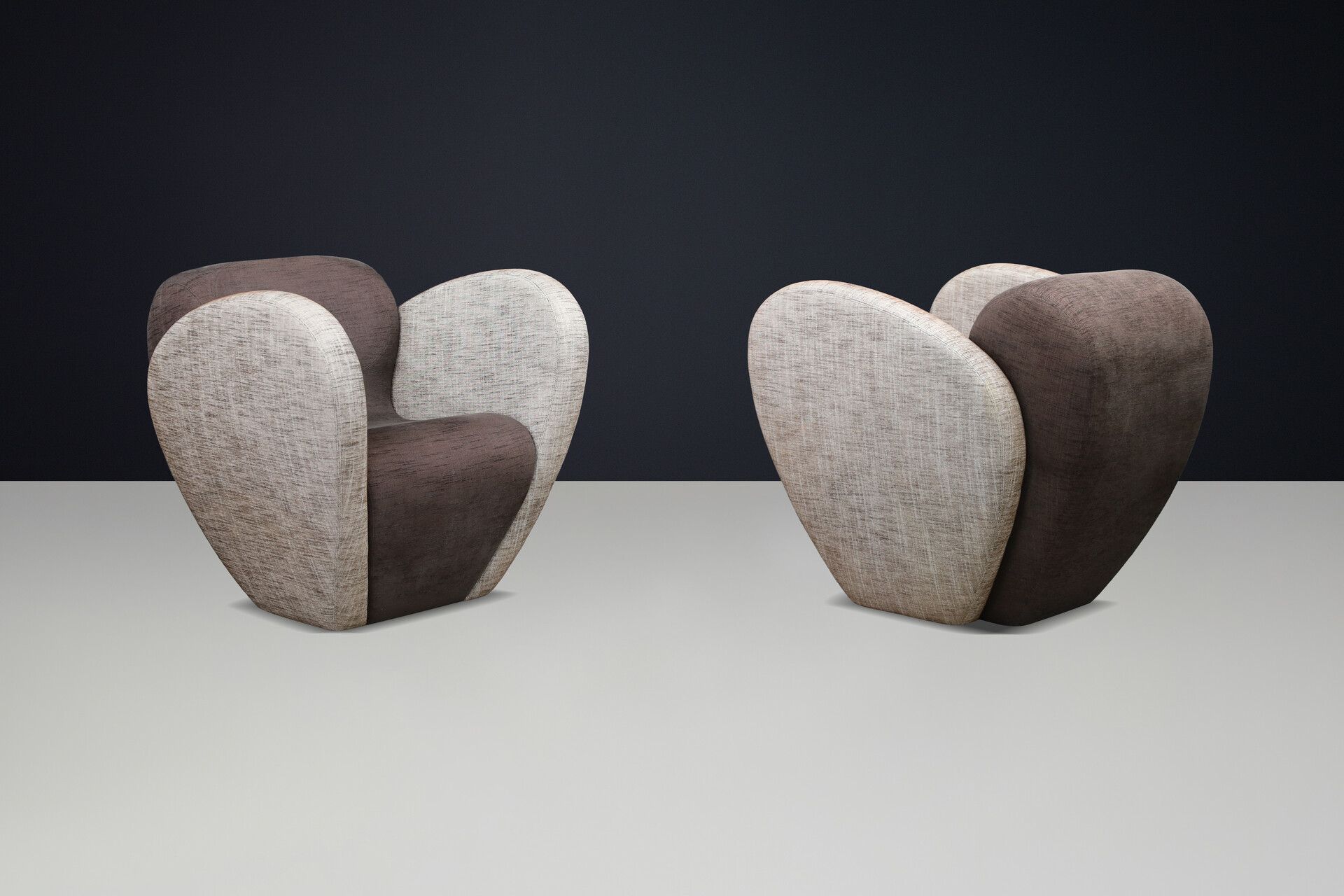 Ron Arad “Size Ten” Sculptural Lounge Chairs for Moroso, Italy, 1990s Late-20th century