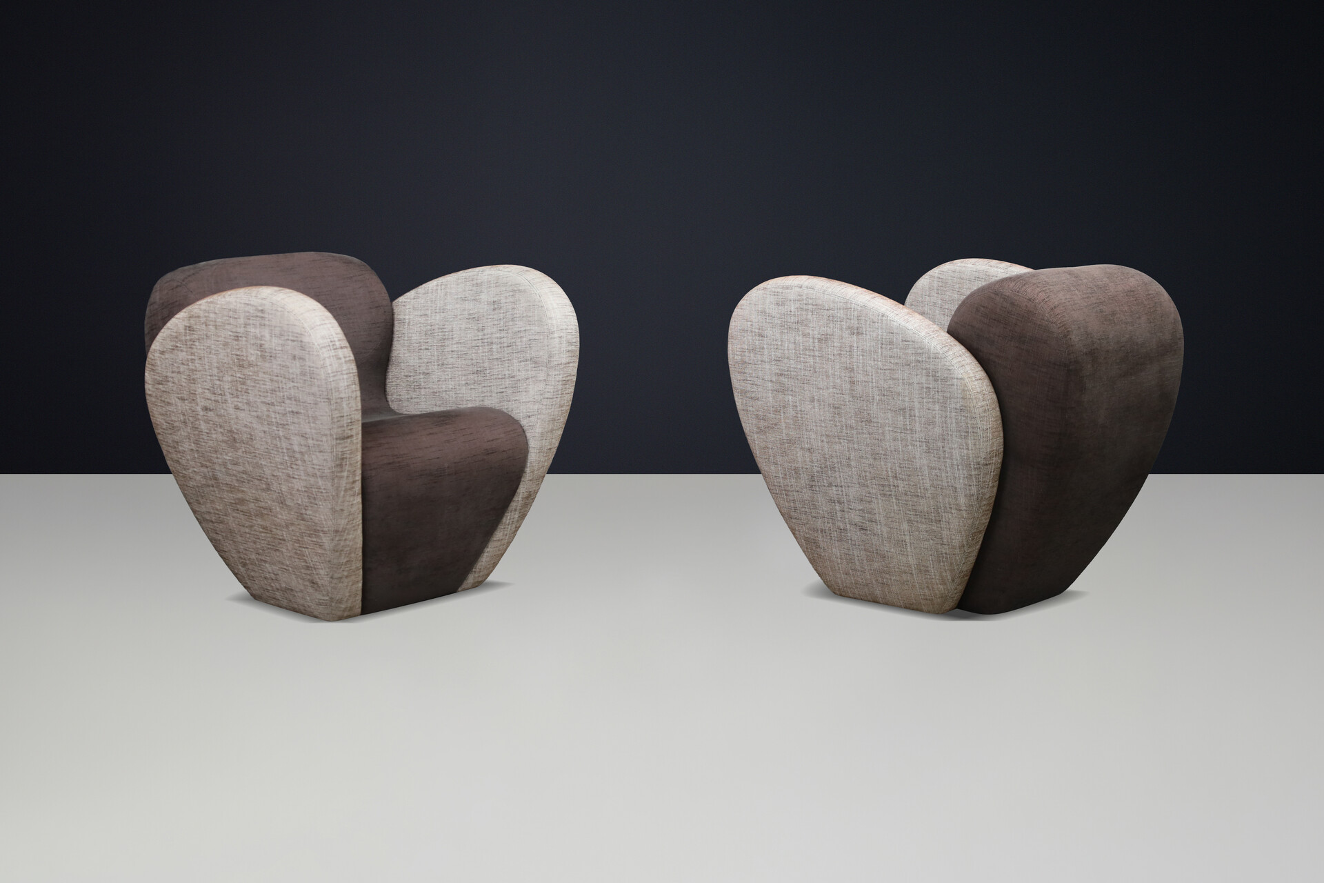 Ron Arad “Size Ten” Sculptural Lounge Chairs for Moroso, Italy, 1990s Late-20th century