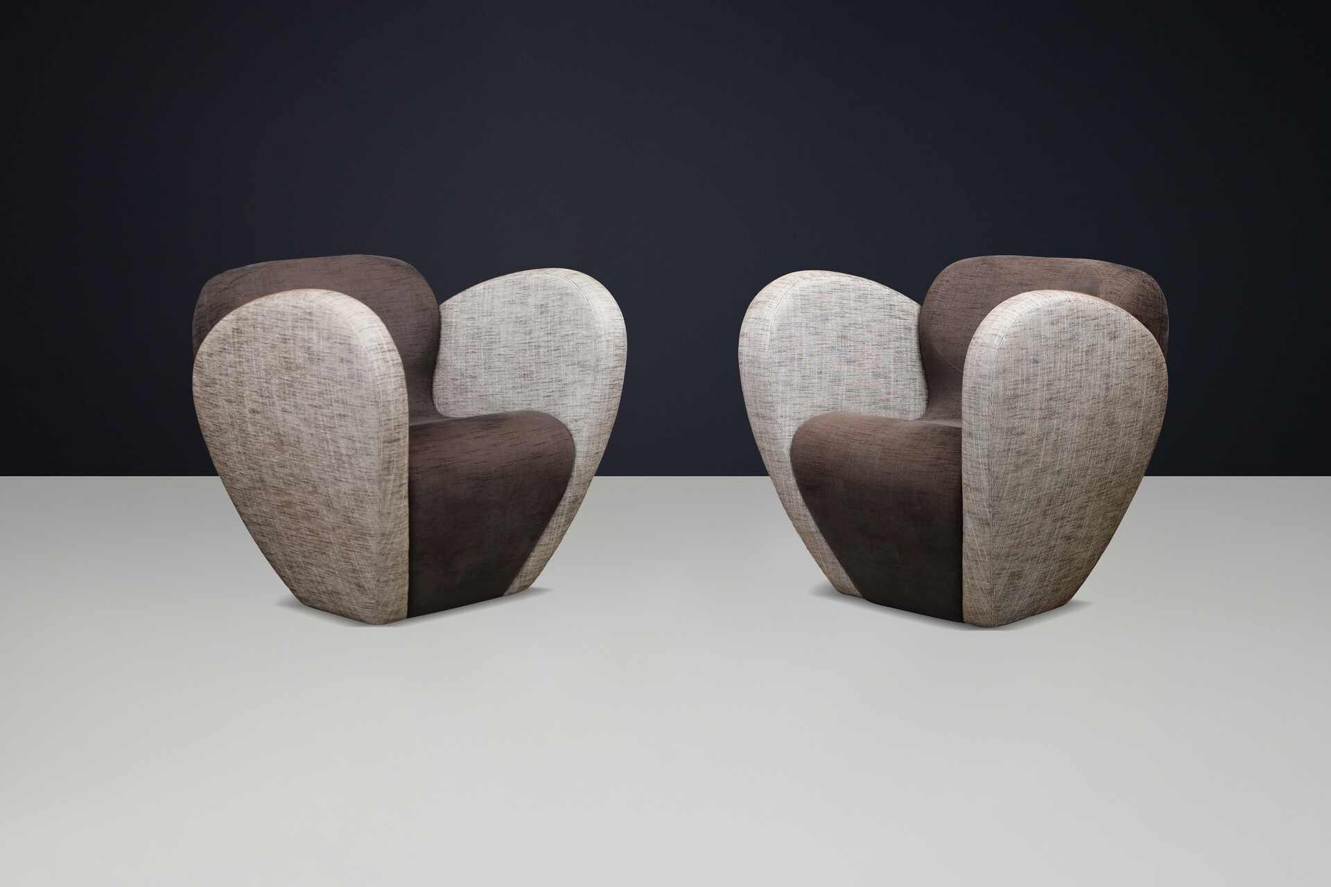 Ron Arad “Size Ten” Sculptural Lounge Chairs for Moroso, Italy, 1990s Late-20th century