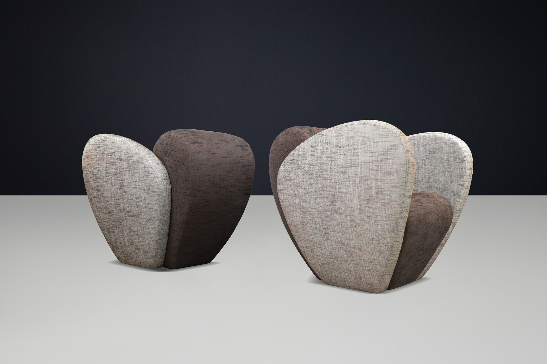 Ron Arad “Size Ten” Sculptural Lounge Chairs for Moroso, Italy, 1990s Late-20th century