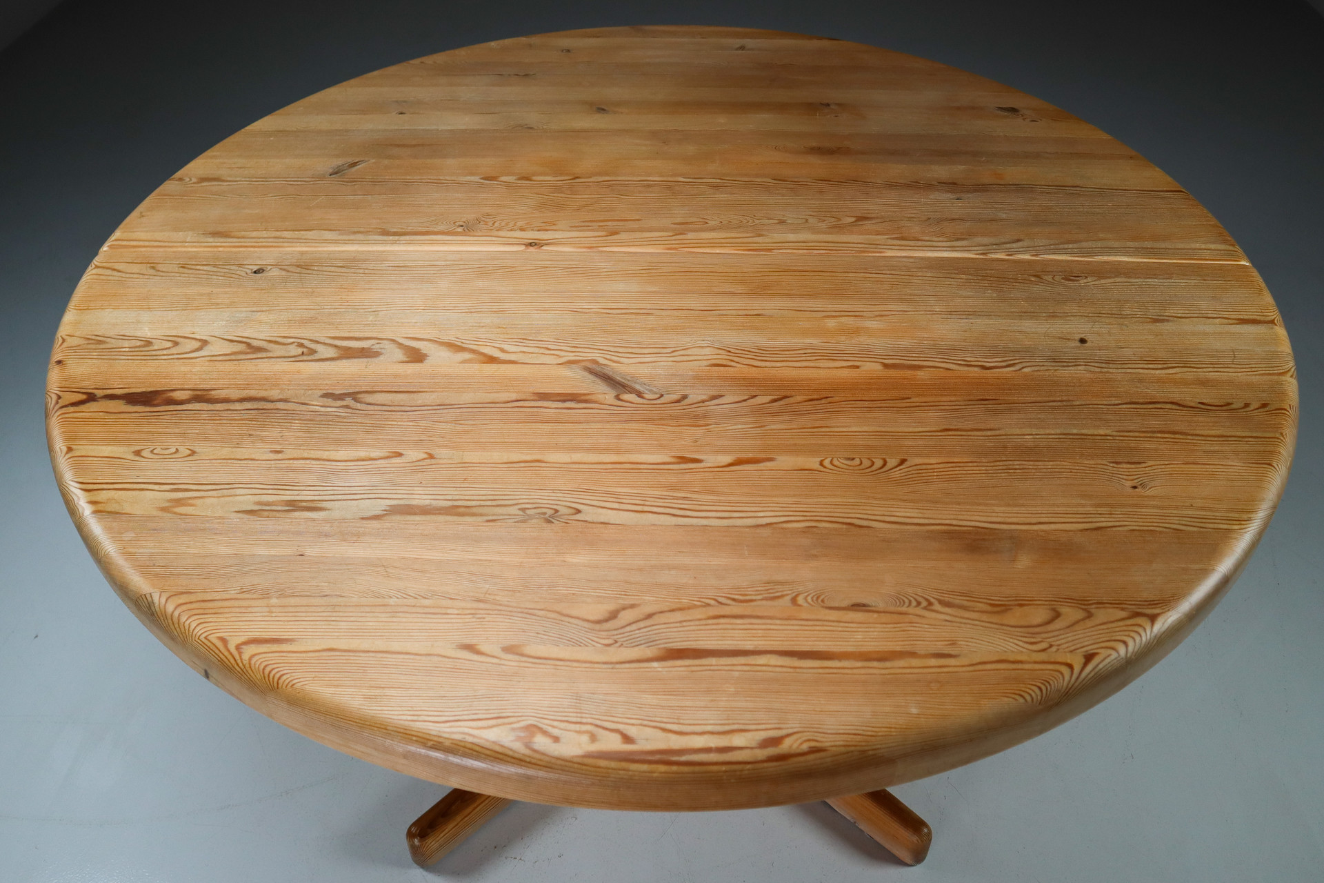 Round or Extendable Oval Dining Table by Rainer Daumiller, Denmark, 1970s Late-20th century