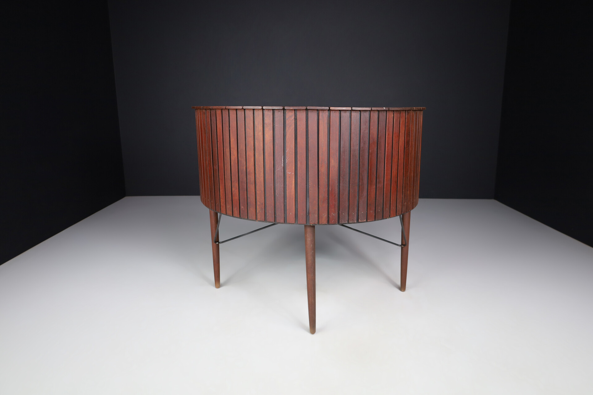 Scandinavian modern Home Bar / counter by Sika Møbler Teak,Denmark 1960s Mid-20th century
