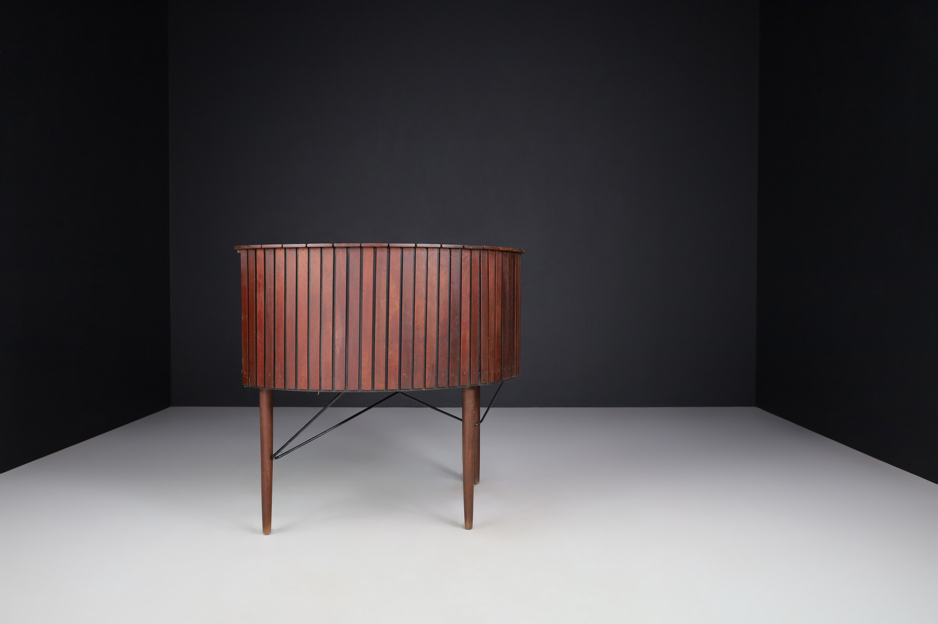 Scandinavian modern Home Bar / counter by Sika Møbler Teak,Denmark 1960s Mid-20th century