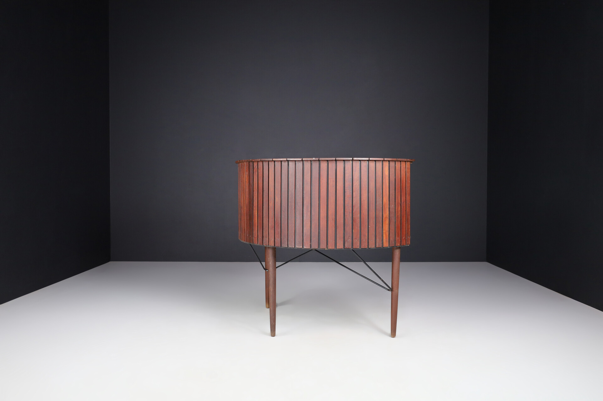 Scandinavian modern Home Bar / counter by Sika Møbler Teak,Denmark 1960s Mid-20th century