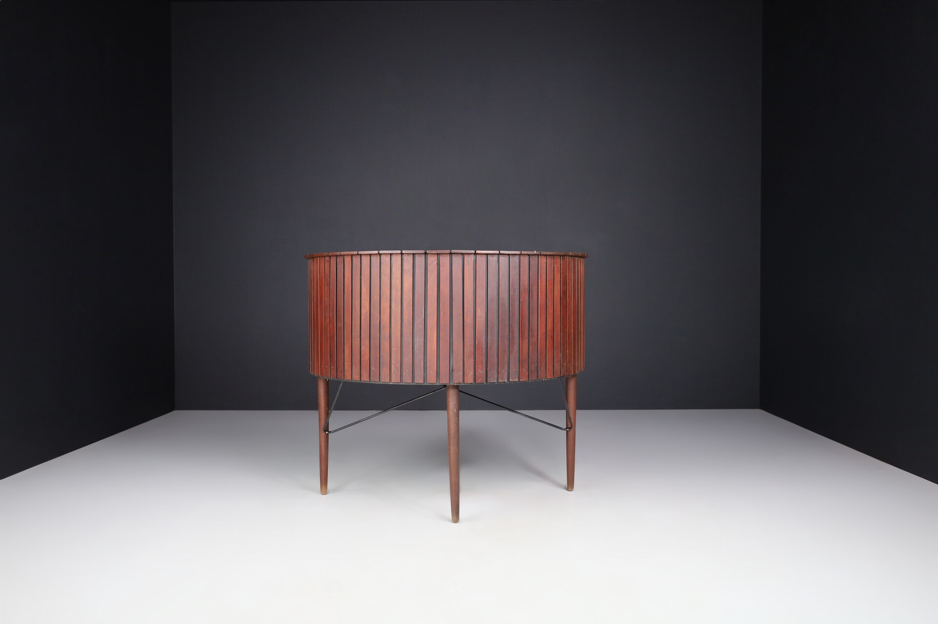 Scandinavian modern Home Bar / counter by Sika Møbler Teak,Denmark 1960s Mid-20th century