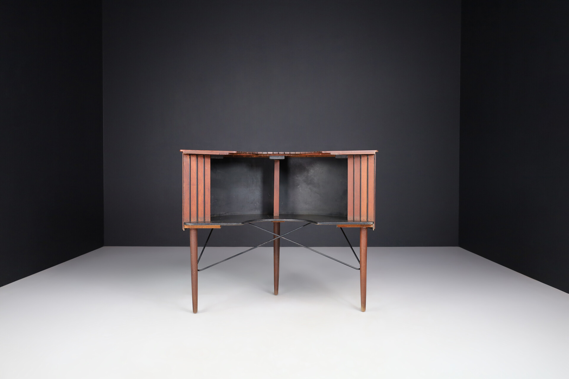 Scandinavian modern Home Bar / counter by Sika Møbler Teak,Denmark 1960s Mid-20th century