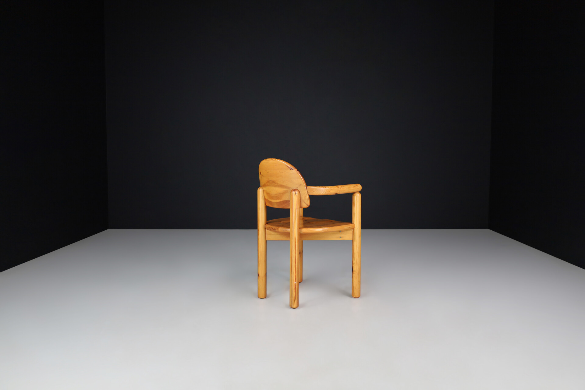 Scandinavian modern Rainer Daumiller Dining Room Chairs in Solid Pine, 1970s, Denmark Set/6 Late-20th century