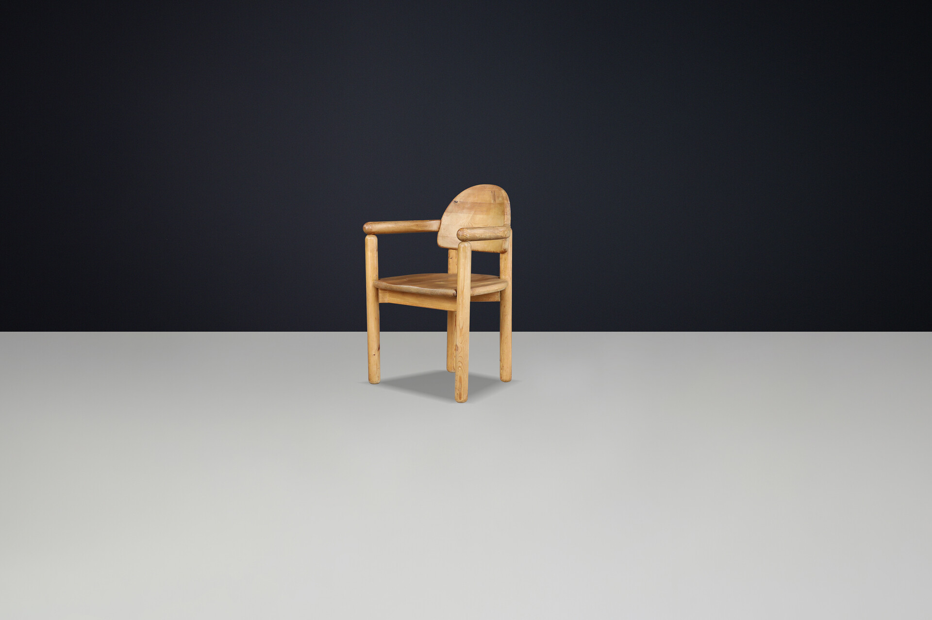 Scandinavian modern Rainer Daumiller for Hirtshals Sawmill armchairs, Denmark 1970 Late-20th century