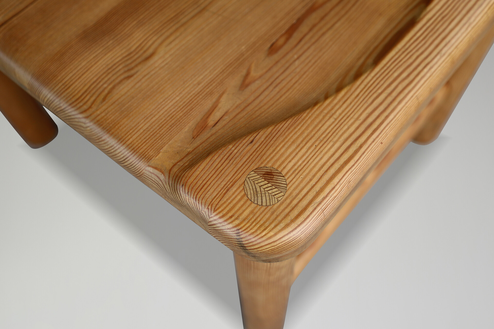 Scandinavian modern Rainer Daumiller Pine Wood Chair Denmark 1970 Mid-20th century