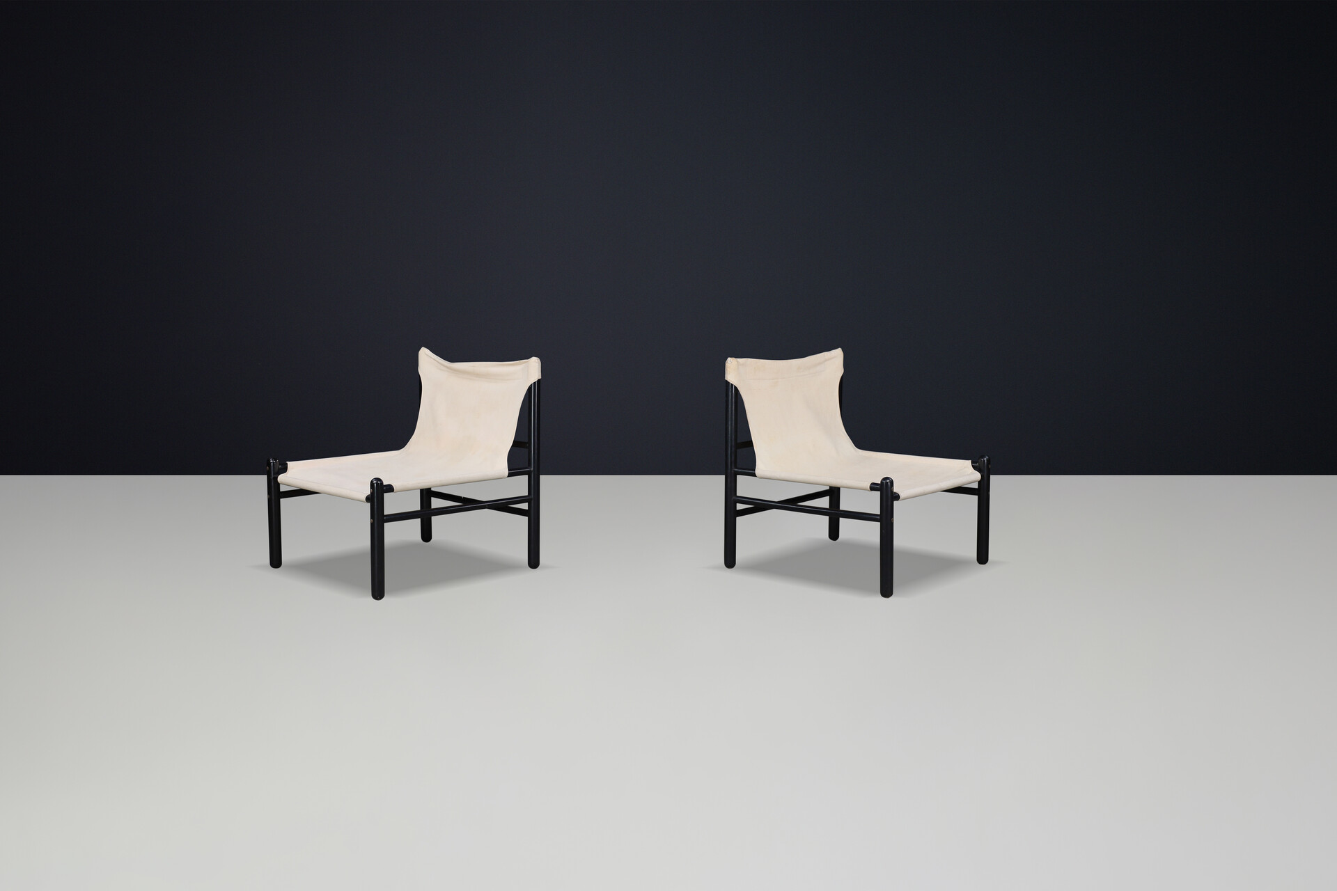 Scandinavian modern Safari chairs, Denmark 1960s Mid-20th century