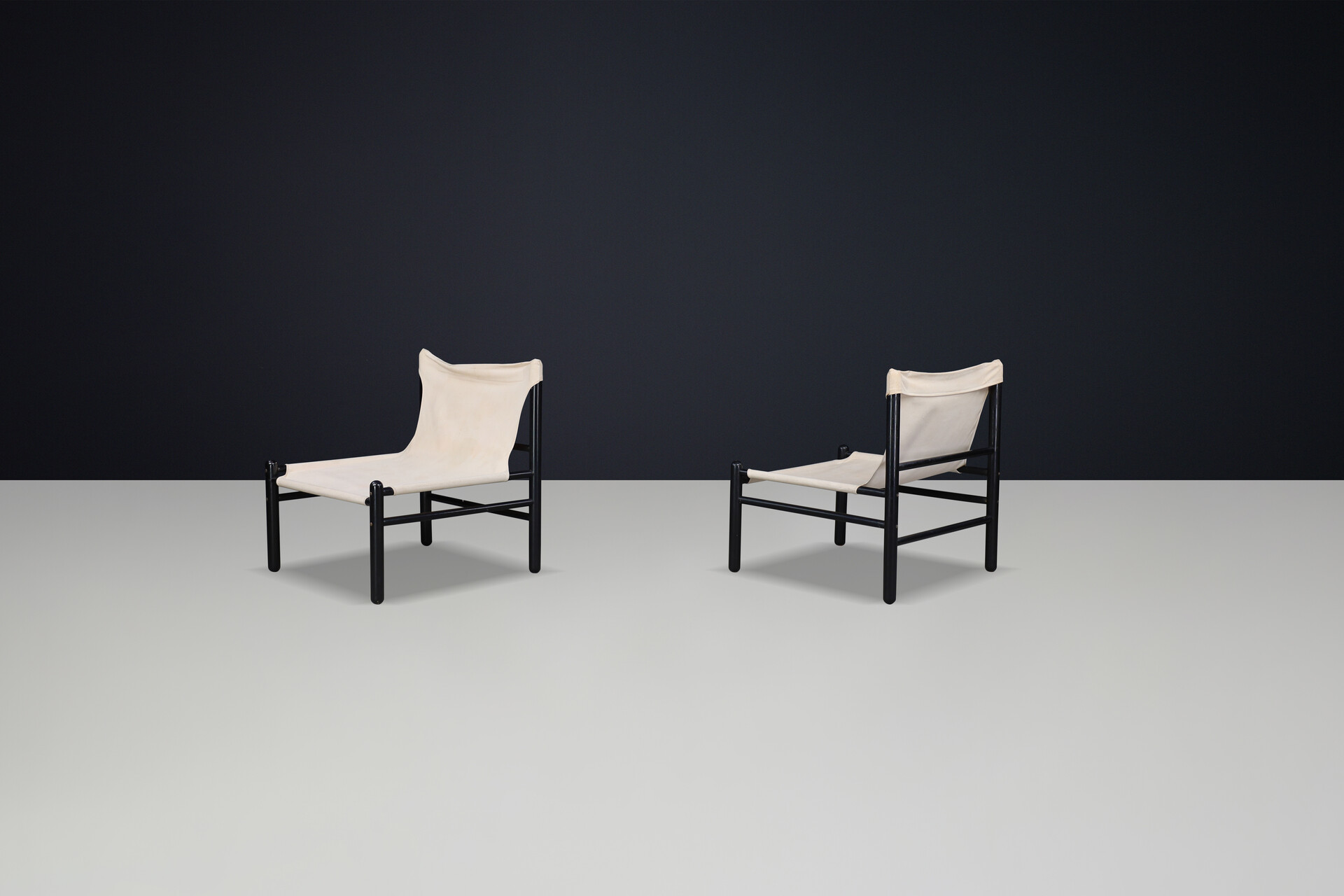 Scandinavian modern Safari chairs, Denmark 1960s Mid-20th century
