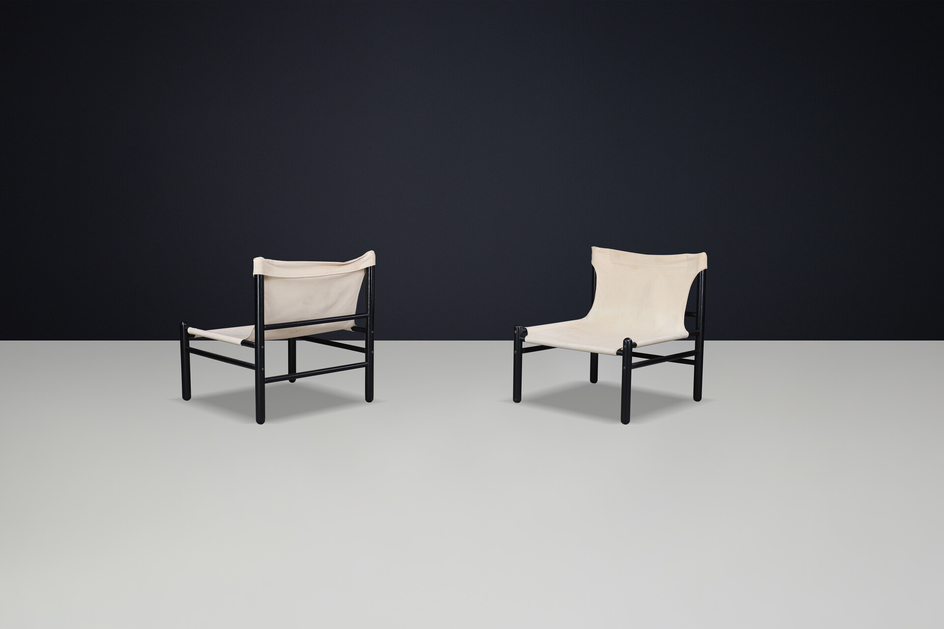Scandinavian modern Safari chairs, Denmark 1960s Mid-20th century