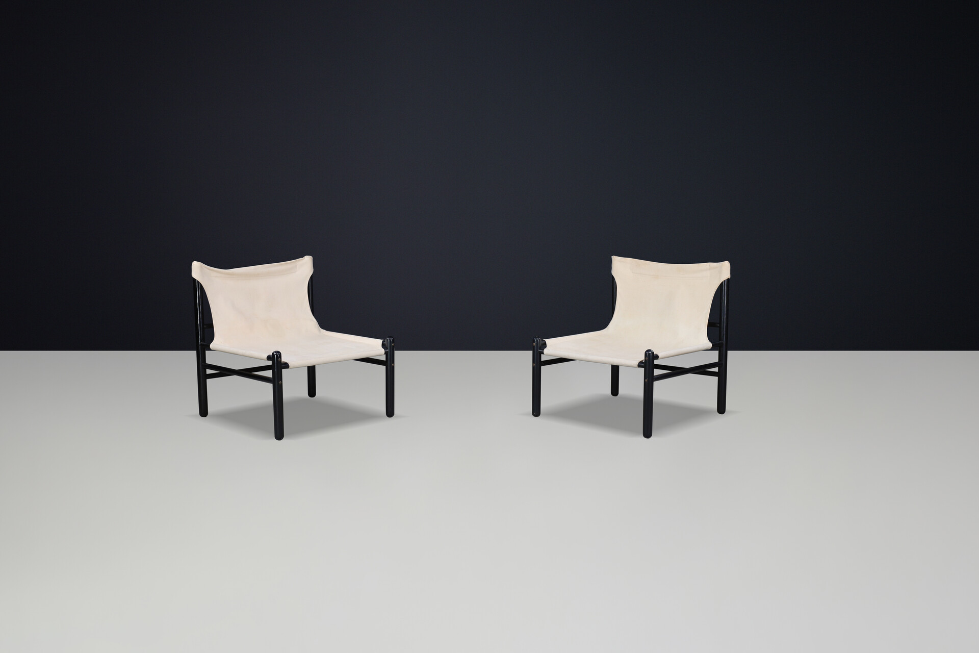 Scandinavian modern Safari chairs, Denmark 1960s Mid-20th century