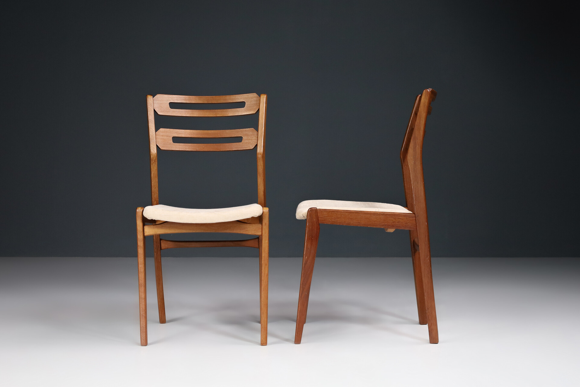 Scandinavian modern Side Chair in Teak, 1950 Mid-20th century