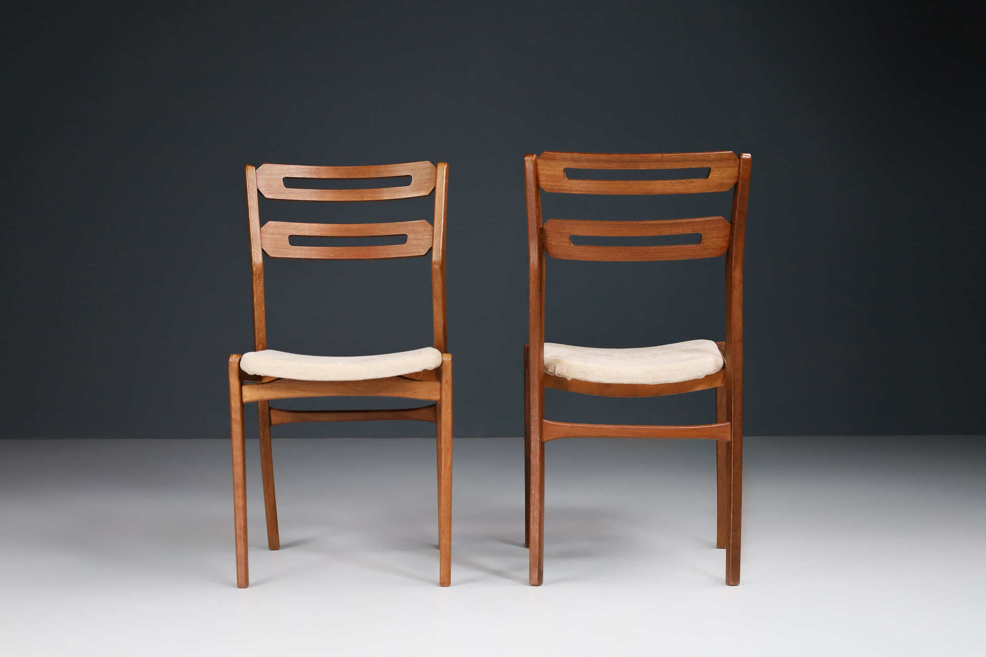 Scandinavian modern Side Chair in Teak, 1950 Mid-20th century