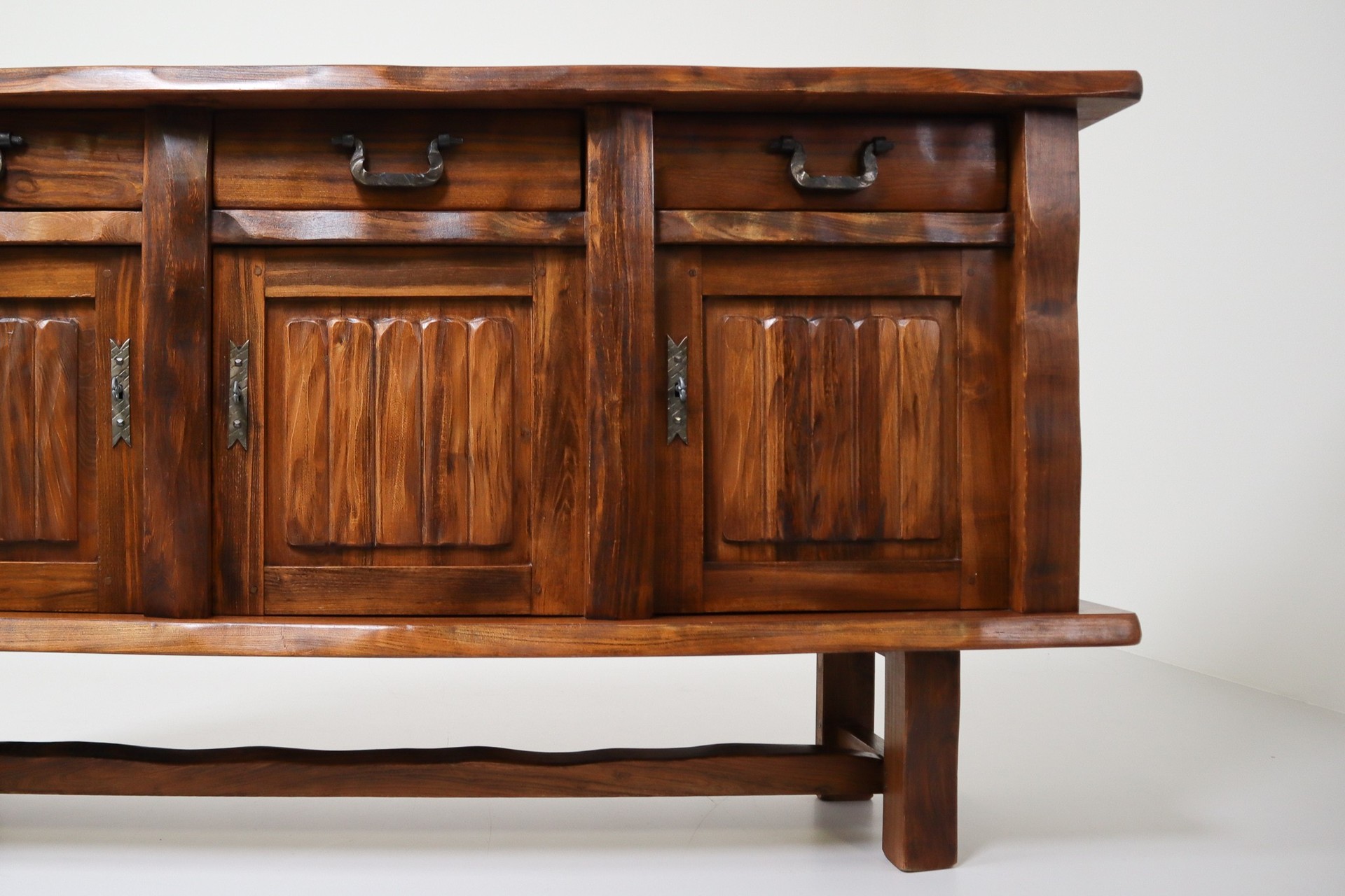 Sculptural Sideboard by Olavi Hänninen for Mikko Nupponen, Finland, 1950s Mid-20th century