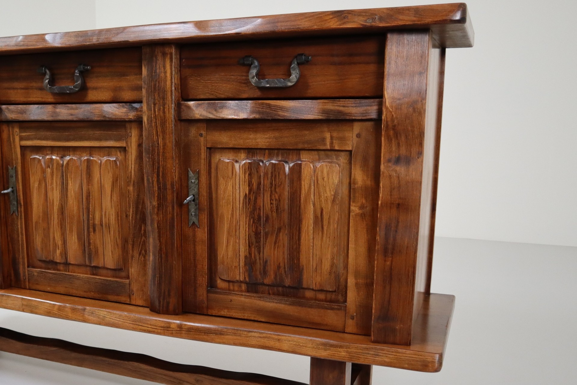 Sculptural Sideboard by Olavi Hänninen for Mikko Nupponen, Finland, 1950s Mid-20th century