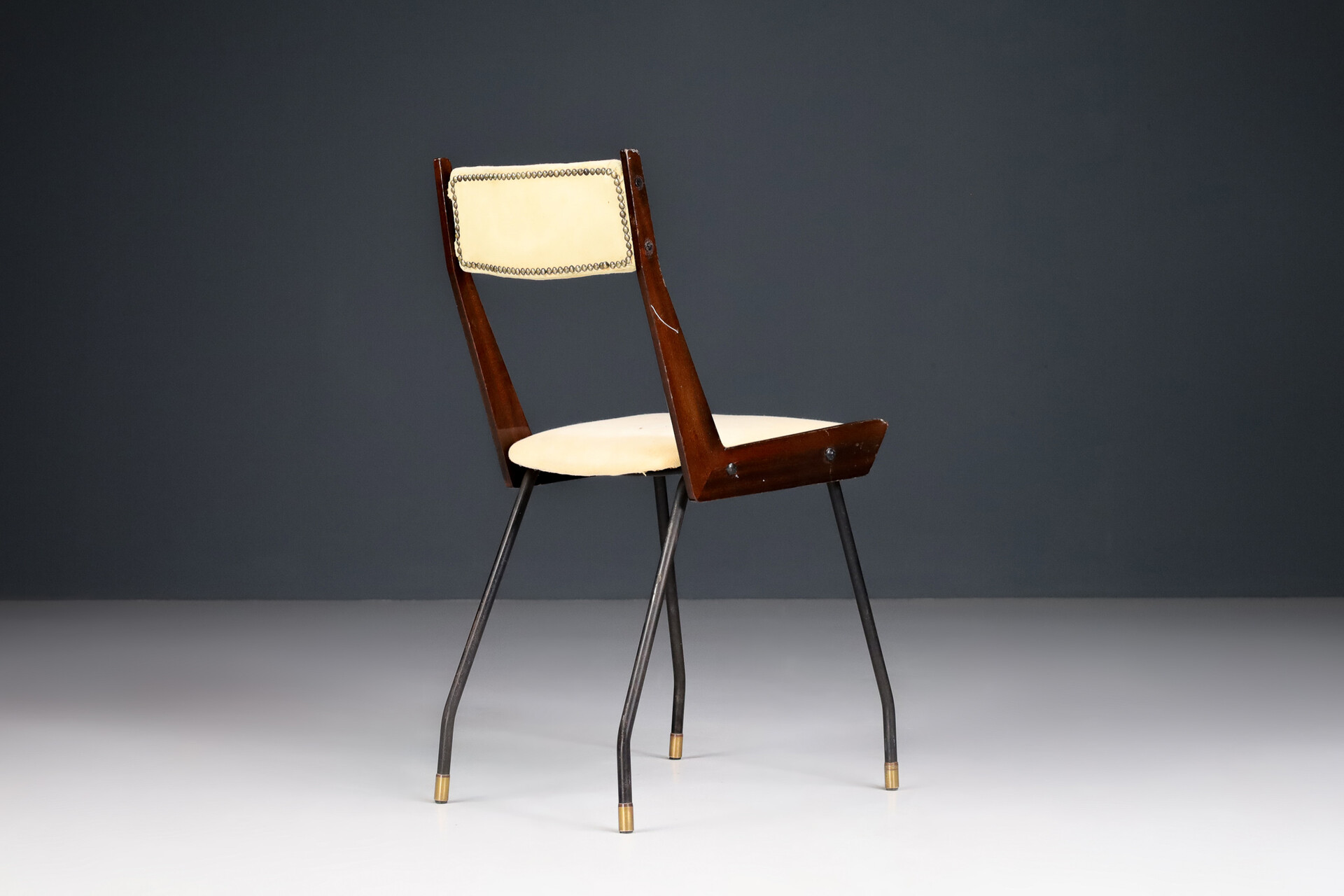 Set of 3 Gianfranco Frattini Chairs, Italy 1950s Mid-20th century