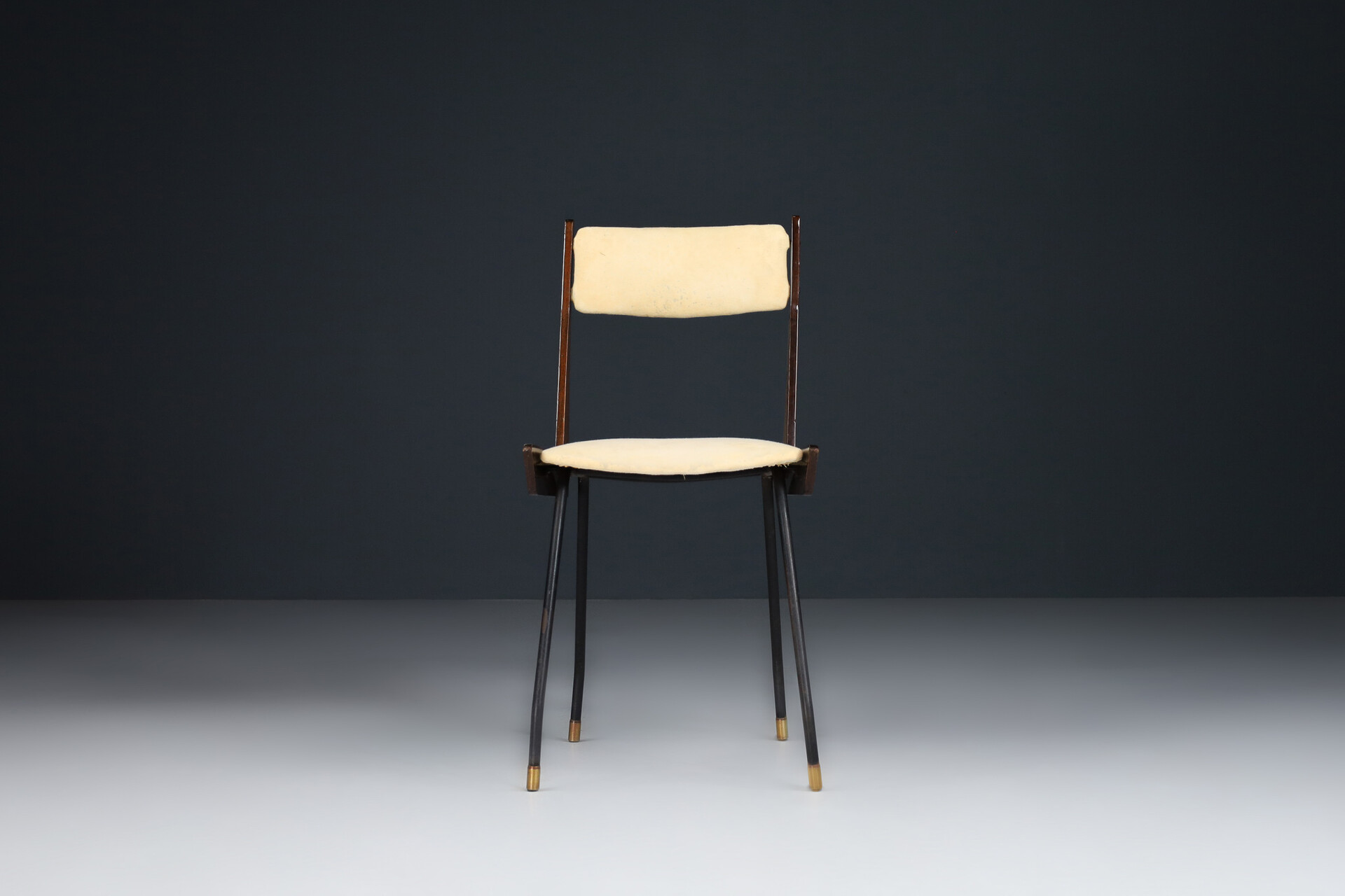 Set of 3 Gianfranco Frattini Chairs, Italy 1950s Mid-20th century