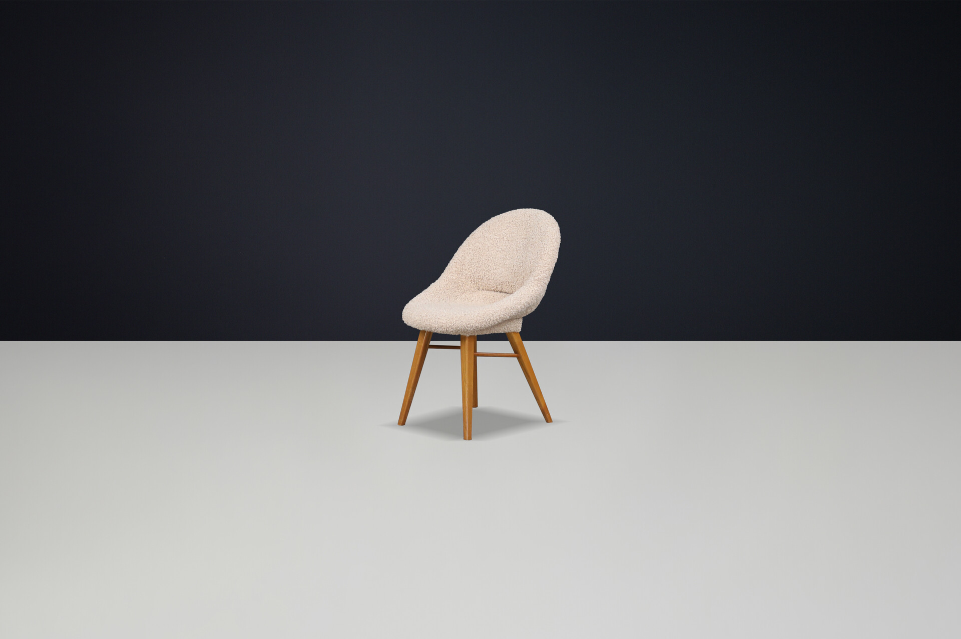 Set of 6 Mid-Century Modern Dining Chairs by Miroslav Navrátil for Vertex, 1960s Mid-20th century