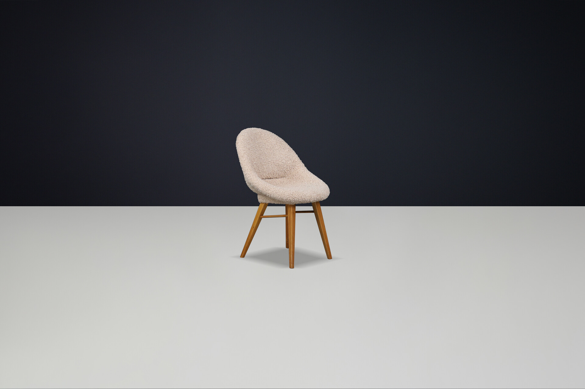Set of 6 Mid-Century Modern Dining Chairs by Miroslav Navrátil for Vertex, 1960s Mid-20th century