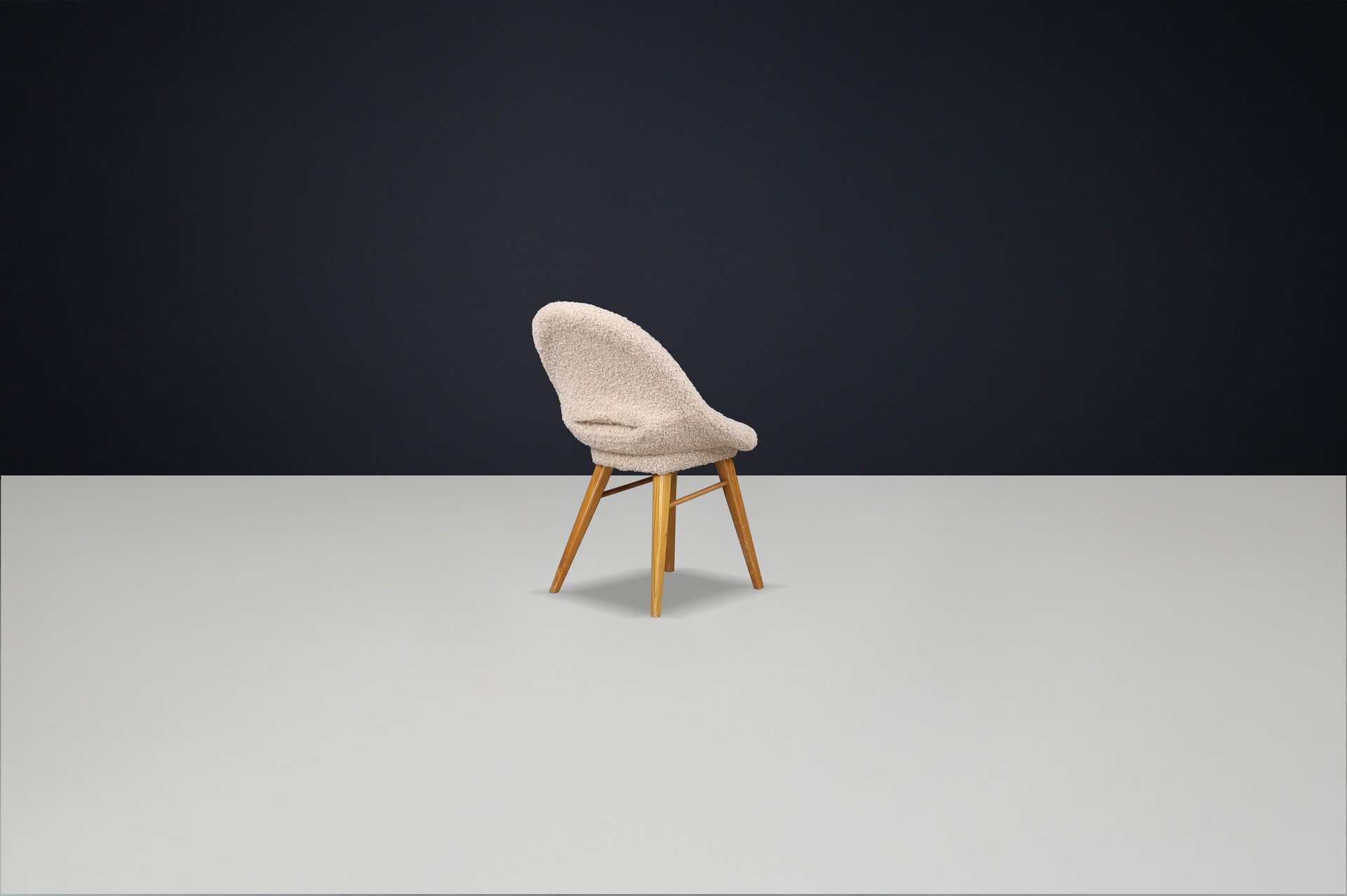 Set of 6 Mid-Century Modern Dining Chairs by Miroslav Navrátil for Vertex, 1960s Mid-20th century