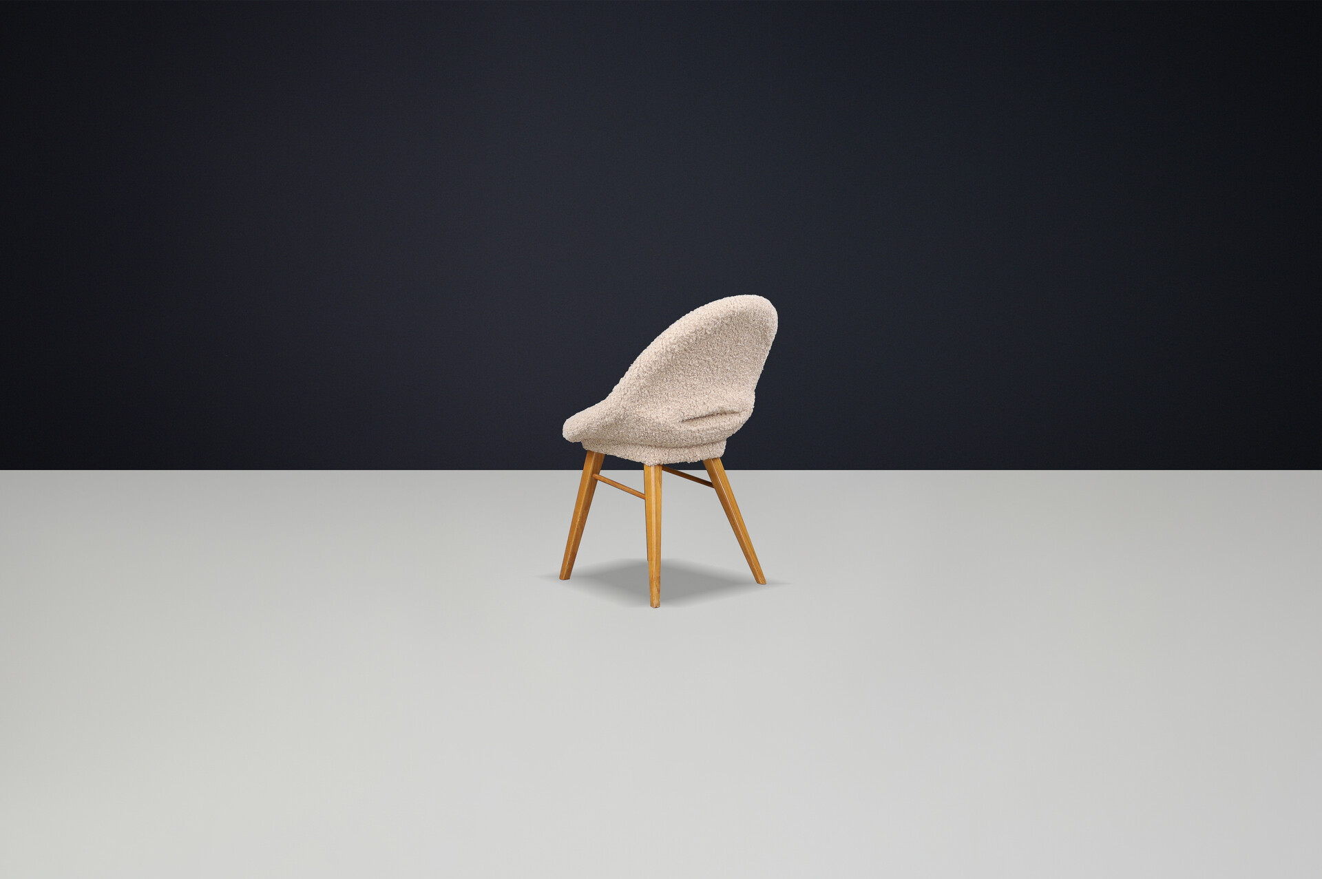 Set of 6 Mid-Century Modern Dining Chairs by Miroslav Navrátil for Vertex, 1960s Mid-20th century
