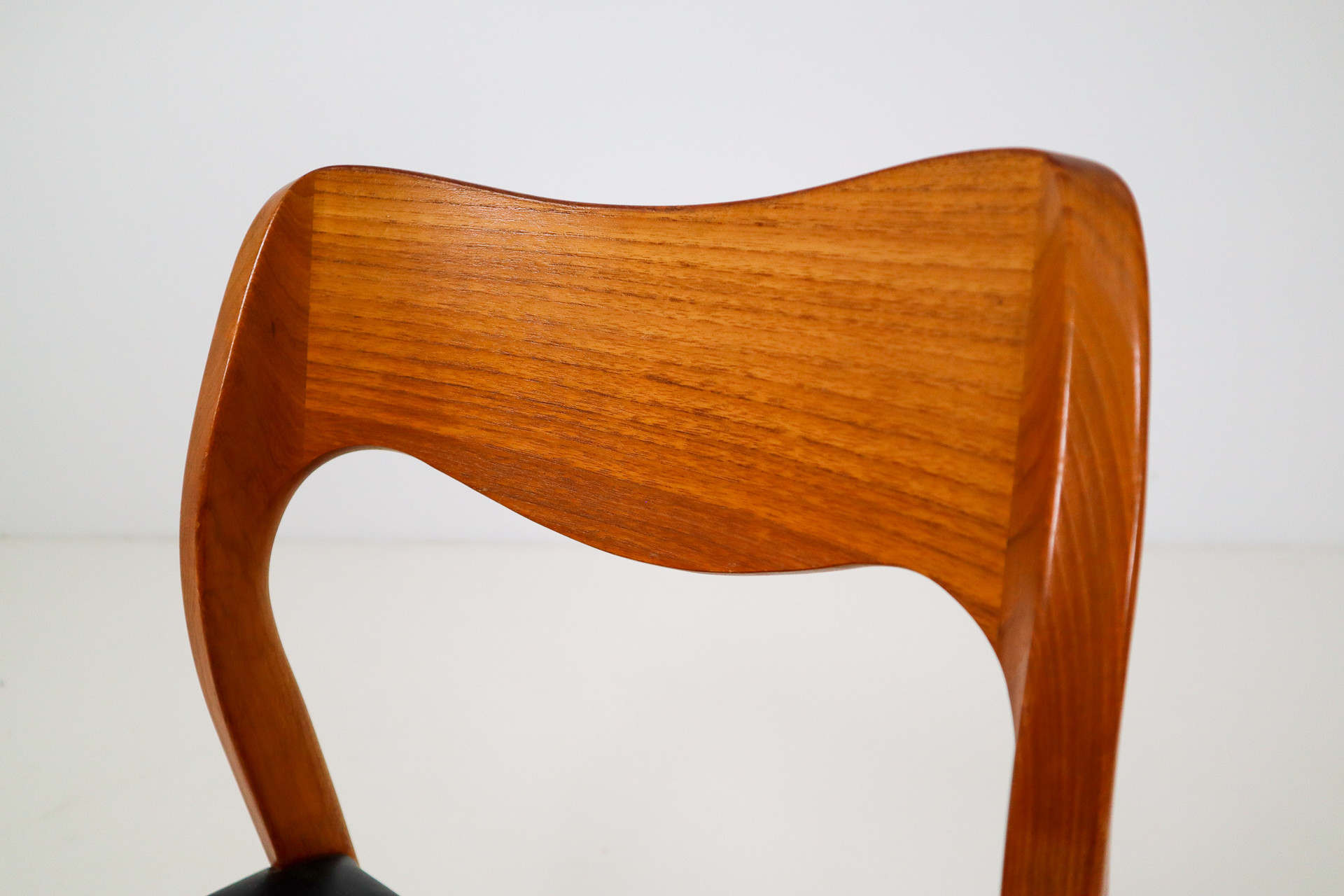 Set of Four Niels Otto Møller Dining Chairs by J. L. Møller Møbelfabrik No: 71