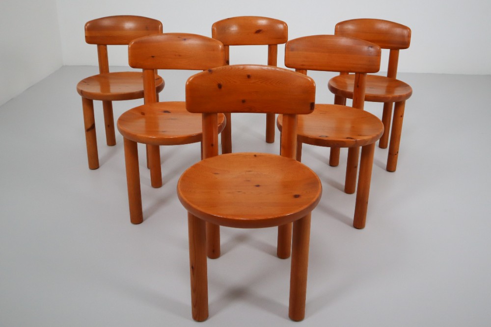 Set of Six Dining Chairs by Rainer Daumiller for Hirtshals Sawmill, Denmark