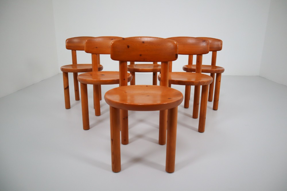 Set of Six Dining Chairs by Rainer Daumiller for Hirtshals Sawmill, Denmark