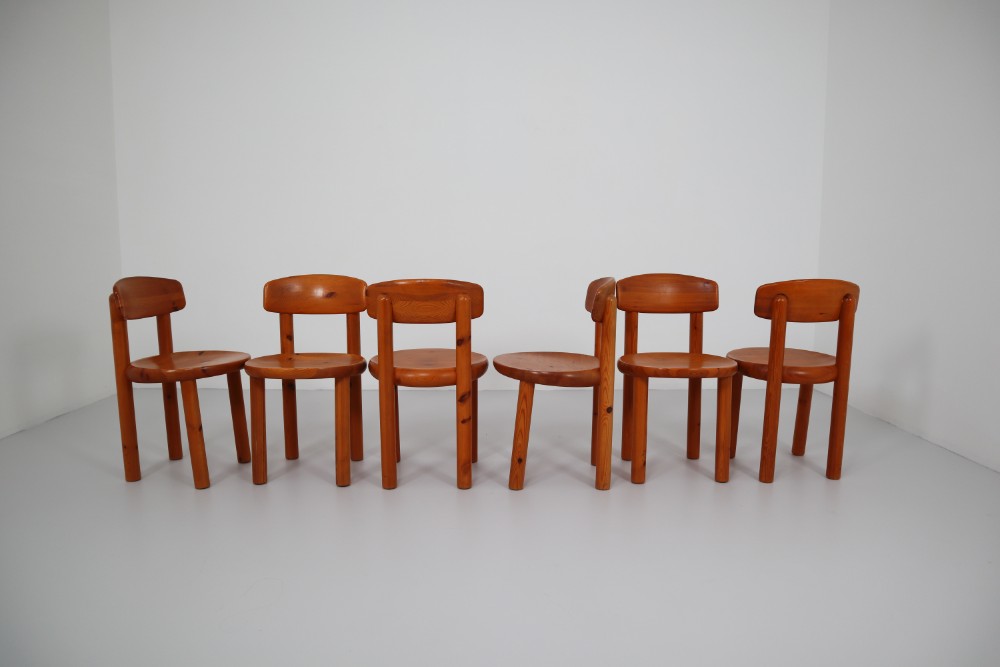 Set of Six Dining Chairs by Rainer Daumiller for Hirtshals Sawmill, Denmark