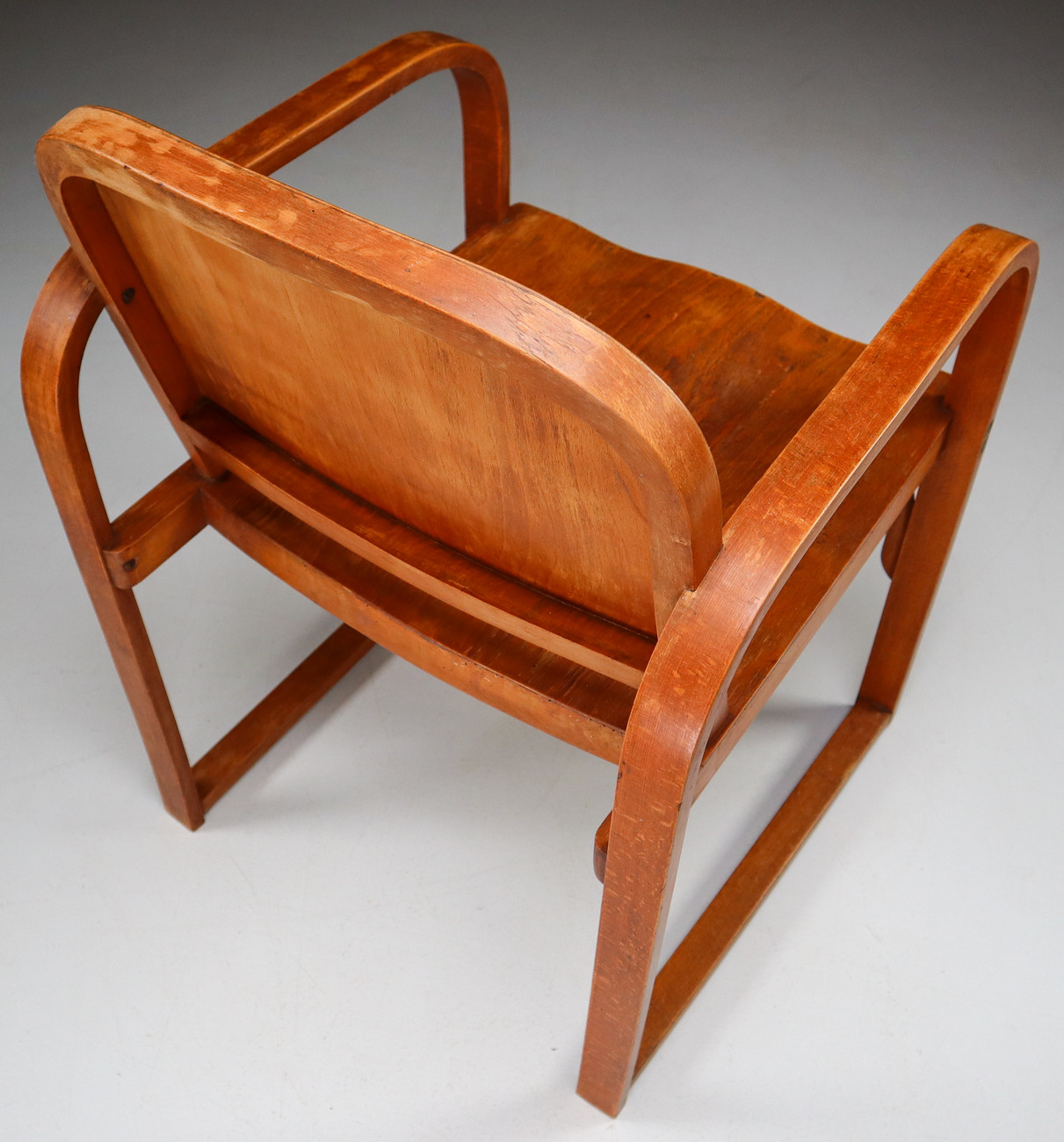 Set/4 Tatra bentwood Armchairs, Model A 745 F, 1930s Early-20th century