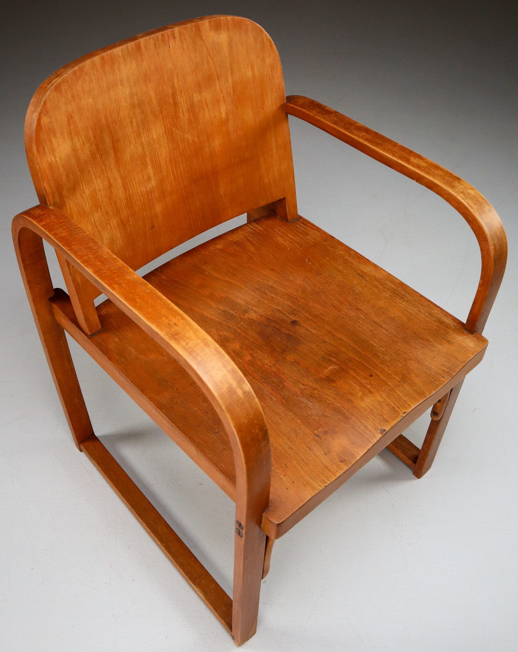 Set/4 Tatra bentwood Armchairs, Model A 745 F, 1930s Early-20th century