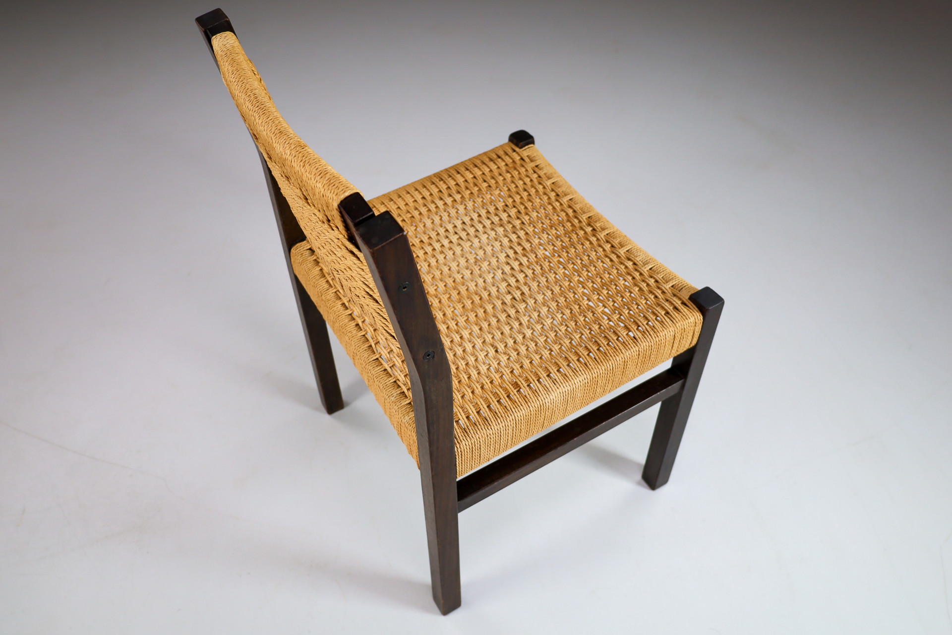 Set/6 Dutch design dining chairs, model SE79 designed by Martin Visser and Walter Antonis for ‘t Spectrum, The Netherlands 1960. Mid-20th century